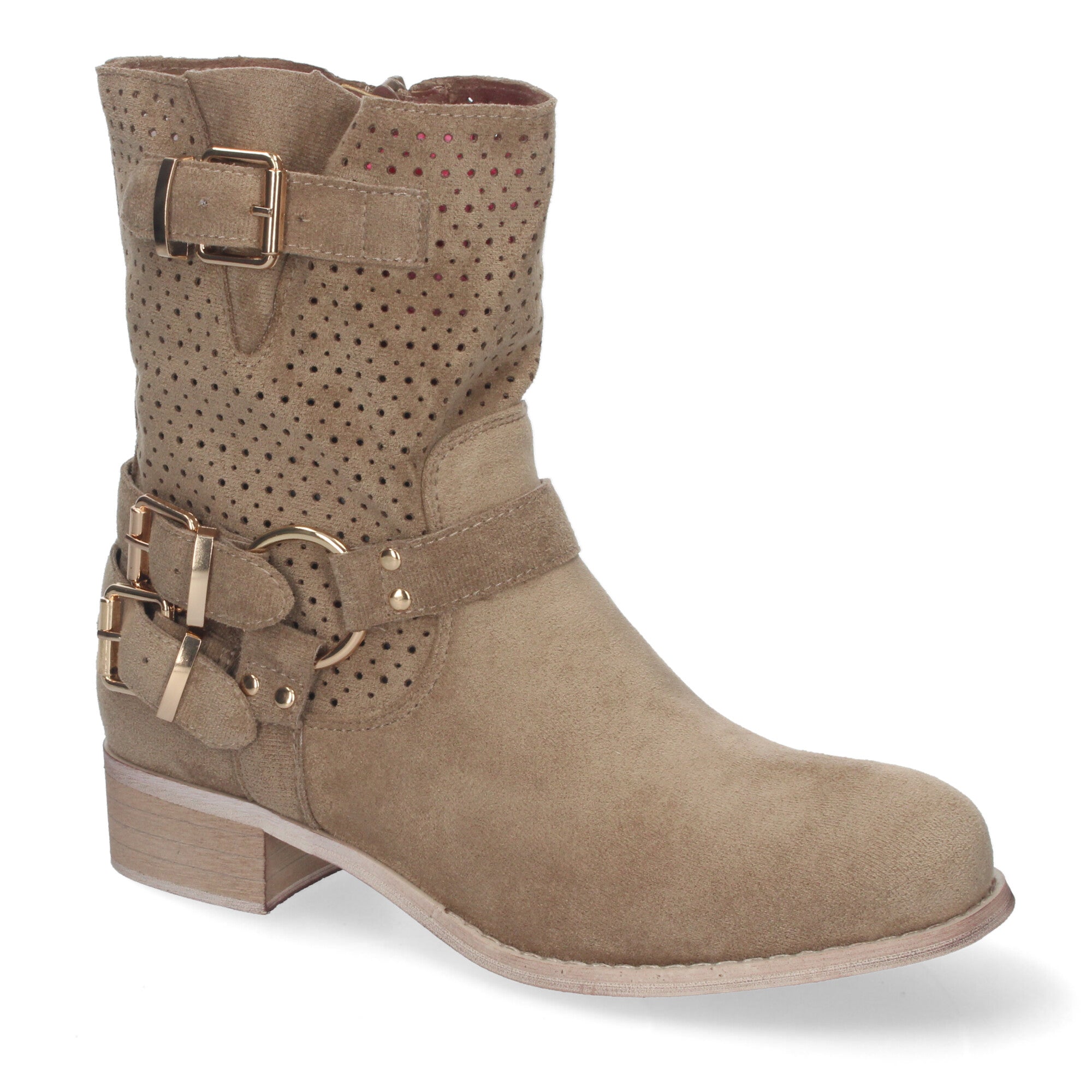 Botines de Mujer con Tacón Bajo