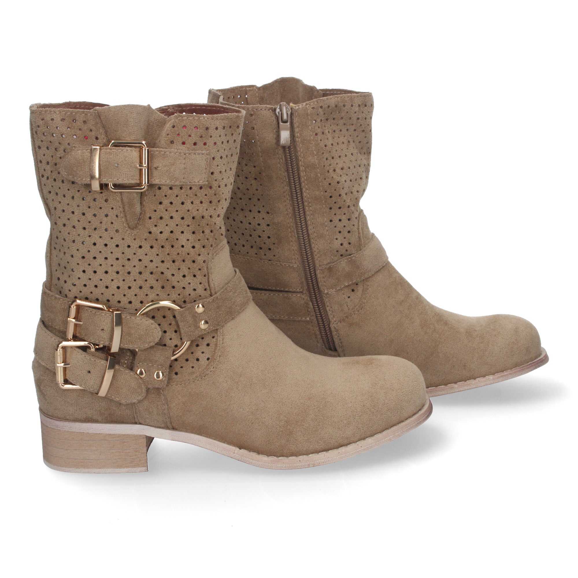 Botines de Mujer con Tacón Bajo