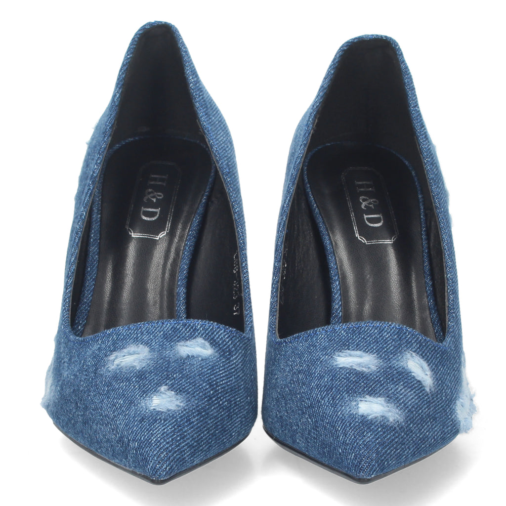 Zapato Marino De Salon  de Tacon y Punta Fina  para Mujer