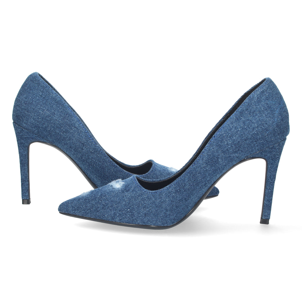 Zapato Marino De Salon  de Tacon y Punta Fina  para Mujer