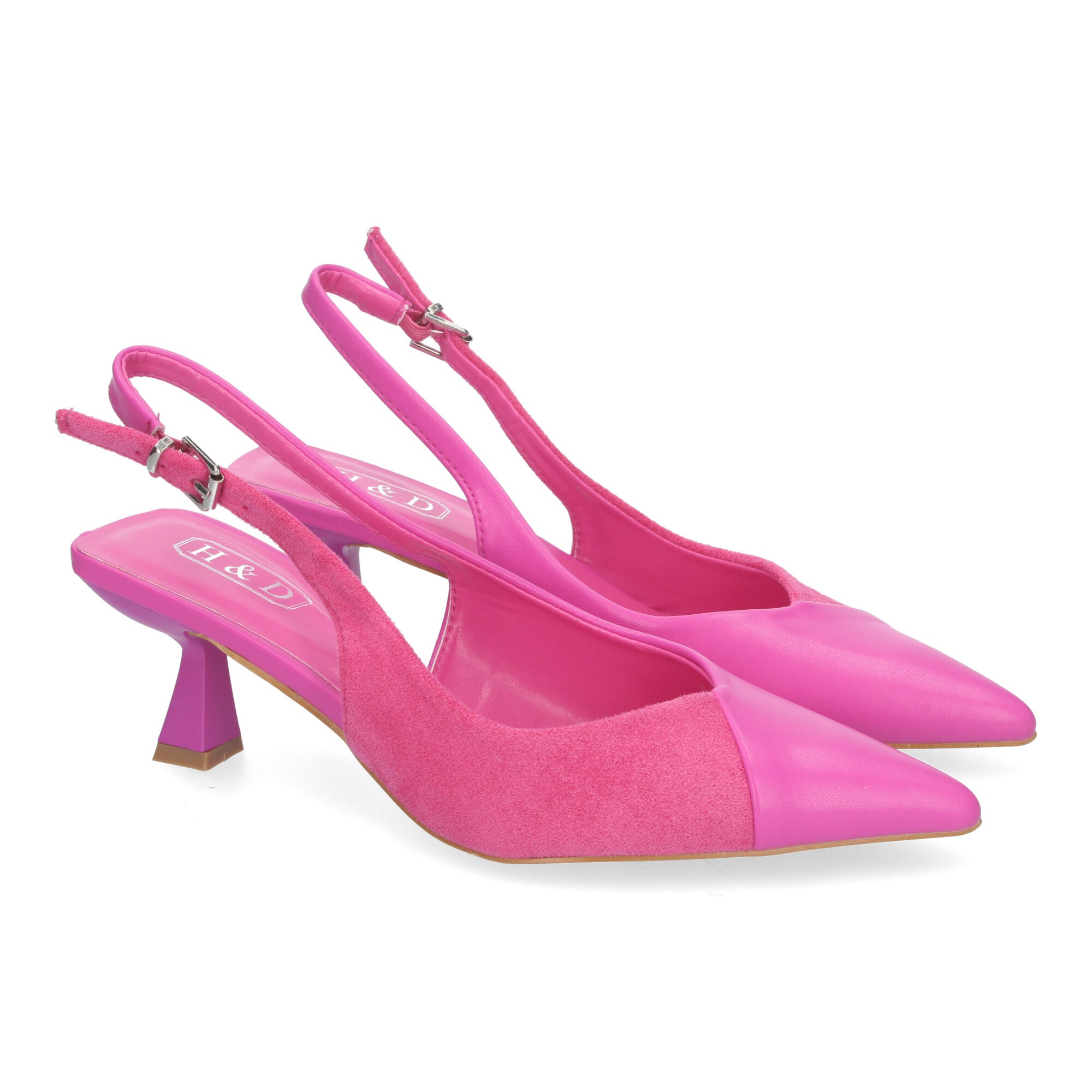 Zapato Fucsia Moderno De Salon  de Tacon y Punta Fina  para Mujer