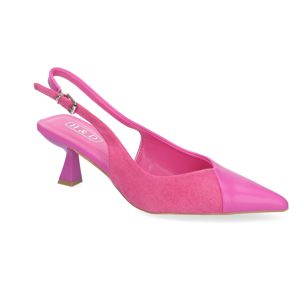 Zapato Fucsia Moderno De Salon  de Tacon y Punta Fina  para Mujer