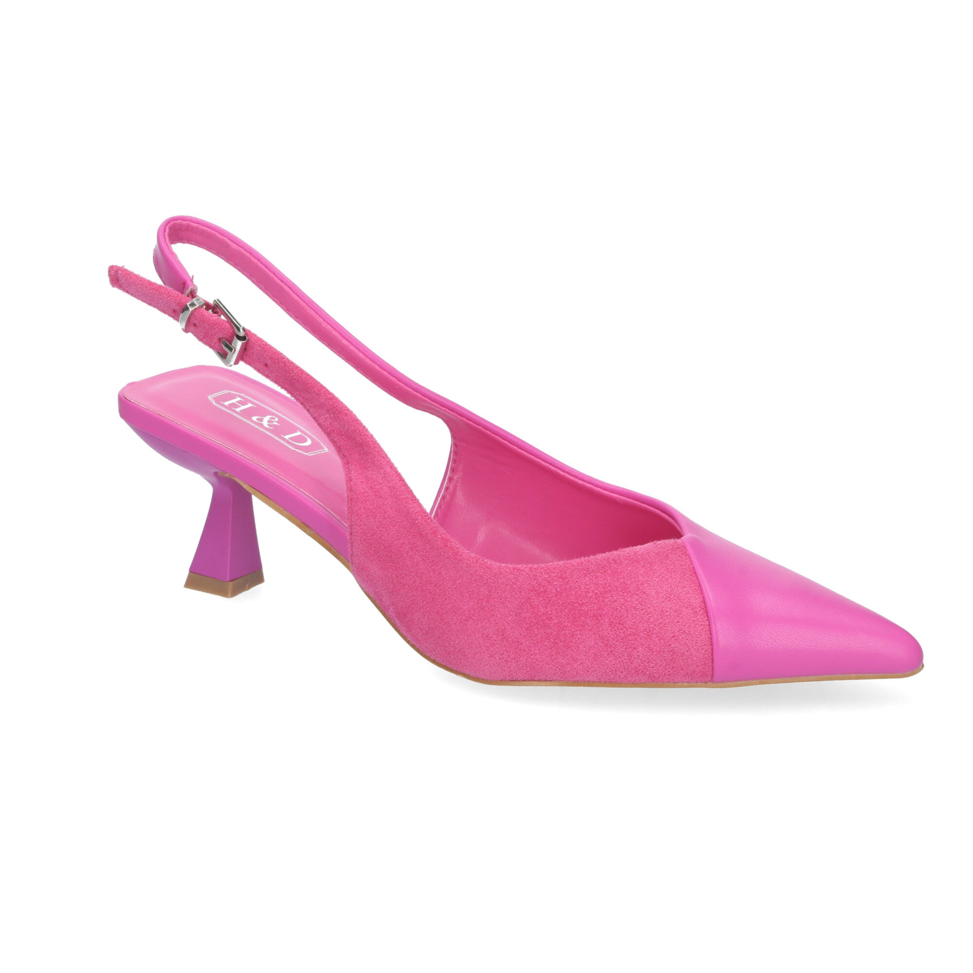 Zapato Fucsia Moderno De Salon  de Tacon y Punta Fina  para Mujer