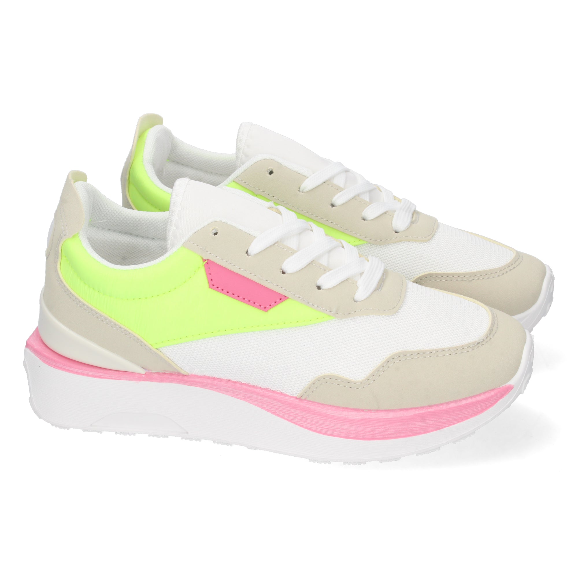 Zapatilla Plana Multicolor Comodas  Para Mujer