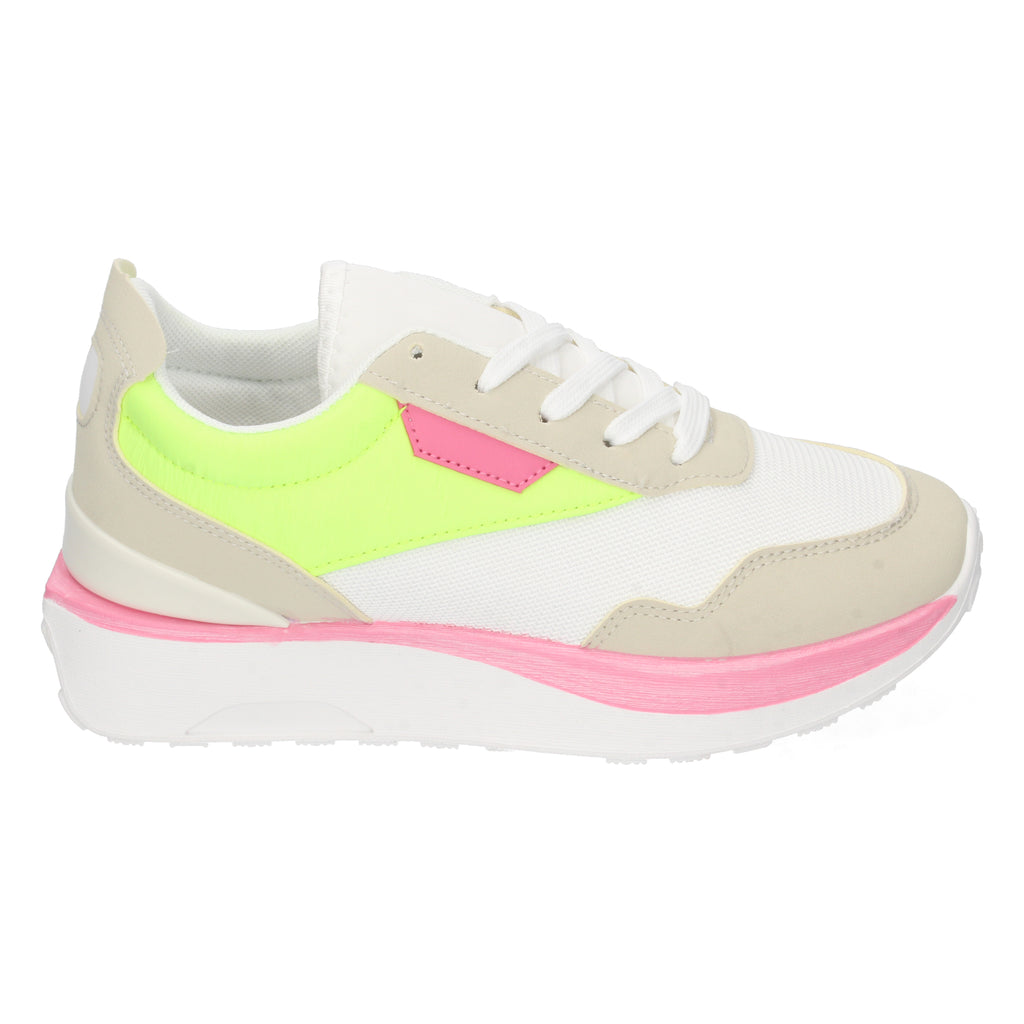 Zapatilla Plana Multicolor Comodas  Para Mujer