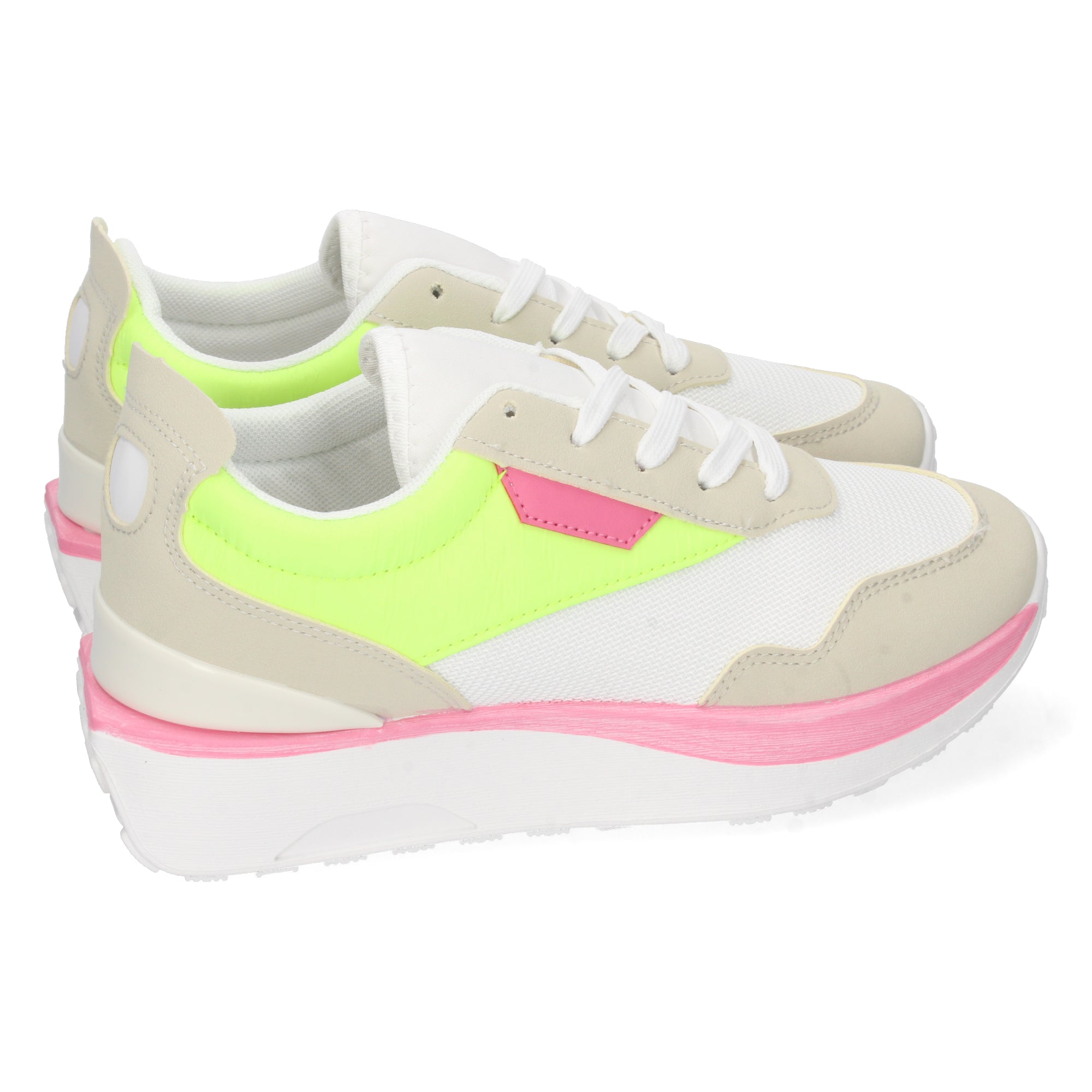 Zapatilla Plana Multicolor Comodas  Para Mujer