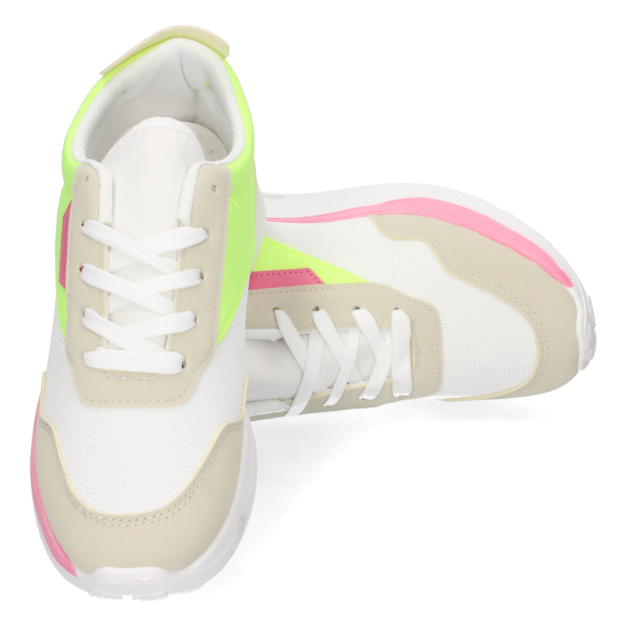 Zapatilla Plana Multicolor Comodas  Para Mujer
