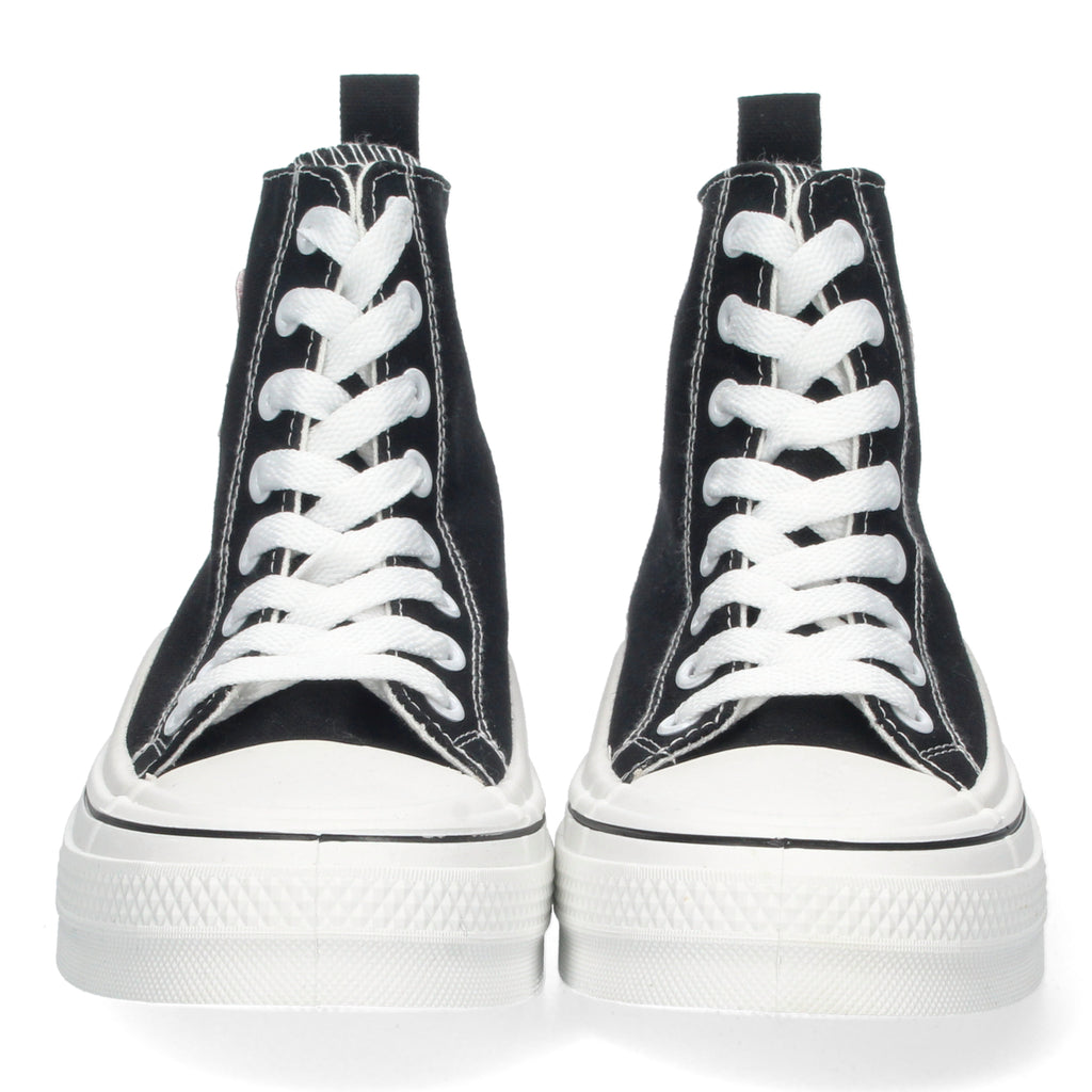 Zapatilla Abotinada  Blanca Comoda Con Corazon Para Mujer