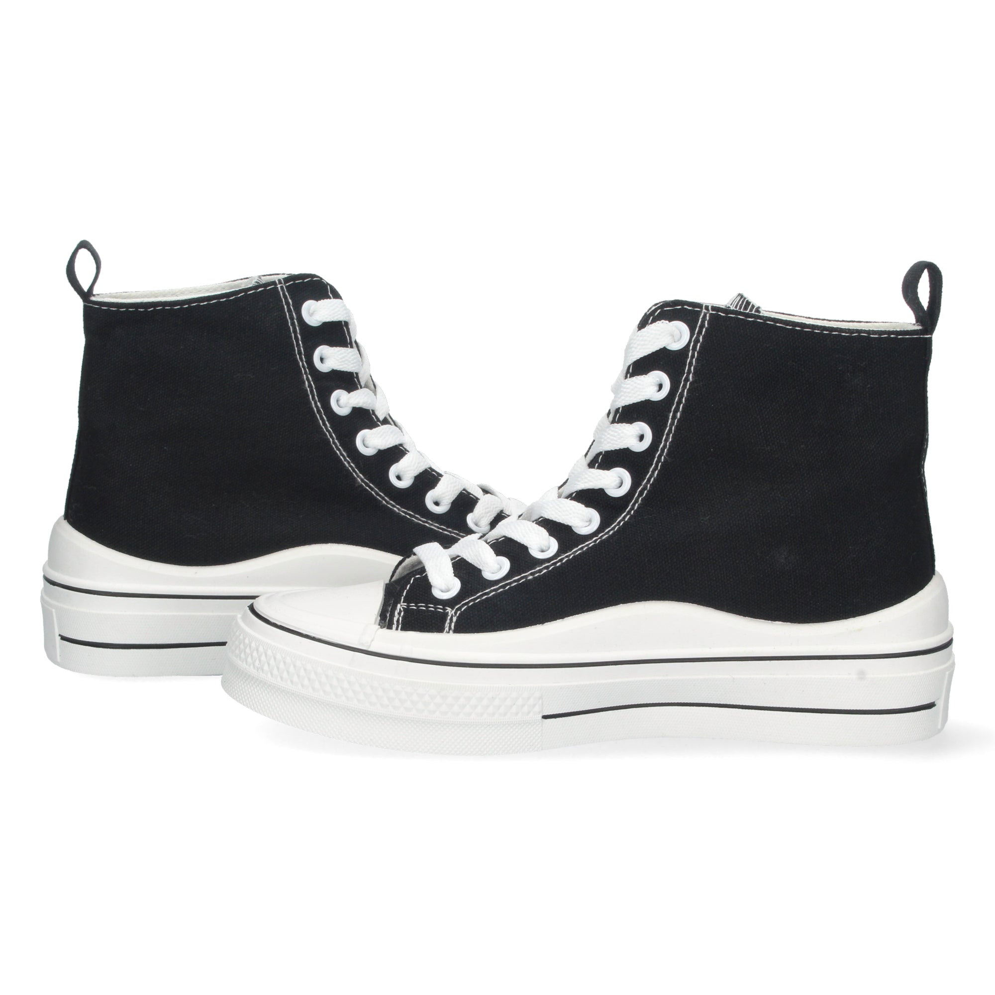 Zapatilla Abotinada  Blanca Comoda Con Corazon Para Mujer