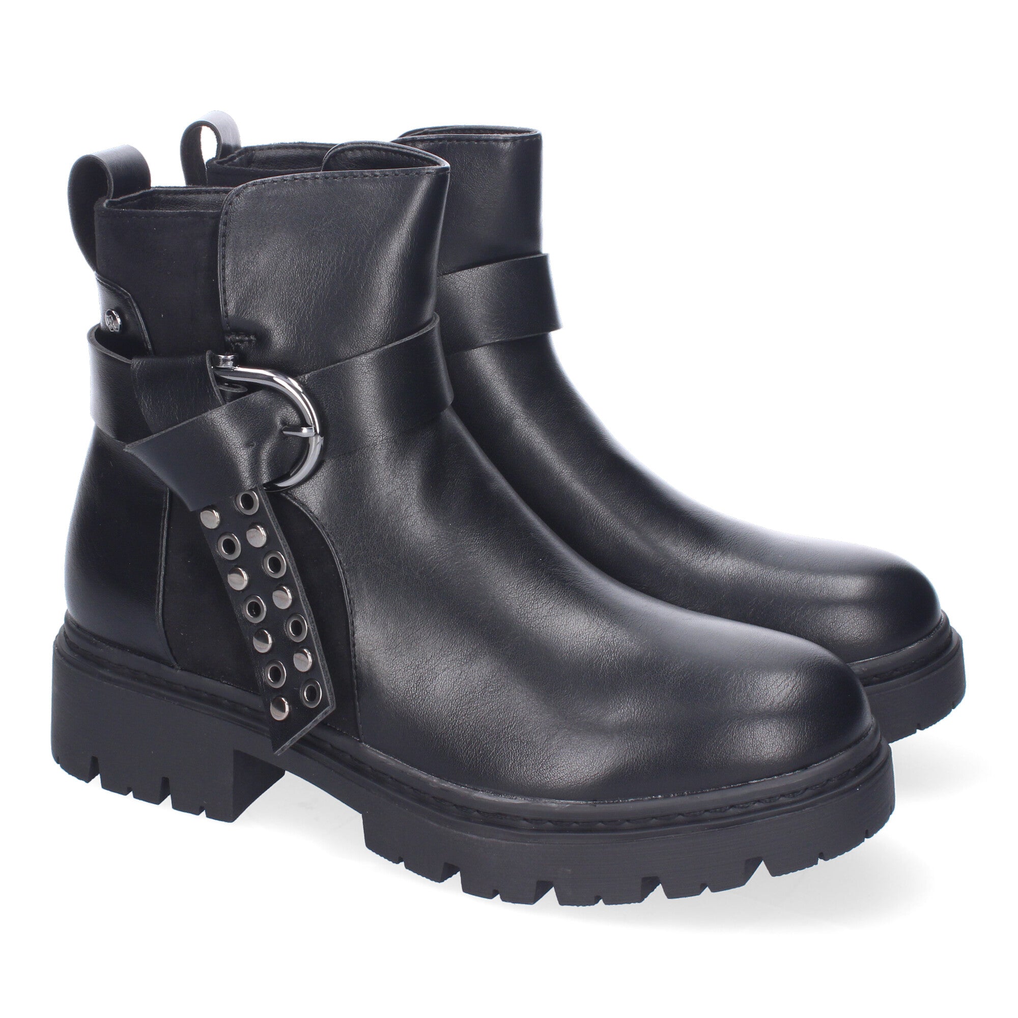 Botines de Mujer Comodos y Elegantes con Lazo Metalico