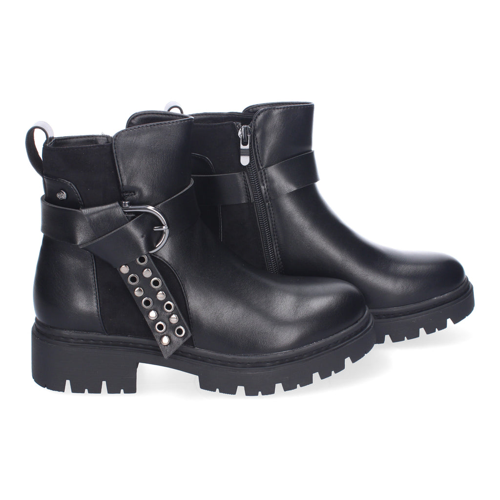 Botines de Mujer Comodos y Elegantes con Lazo Metalico