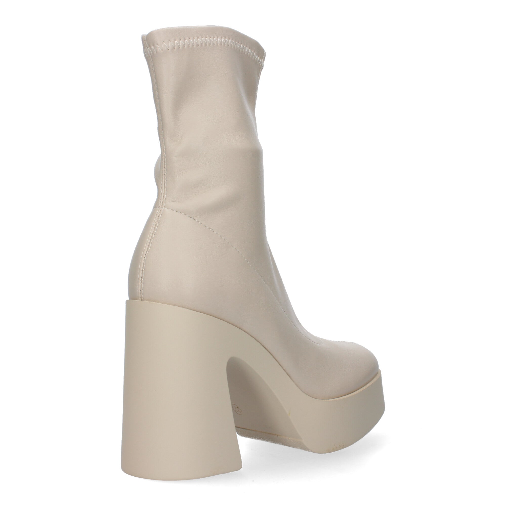 Botin  De Tacon Con Plataforma Para Mujer
