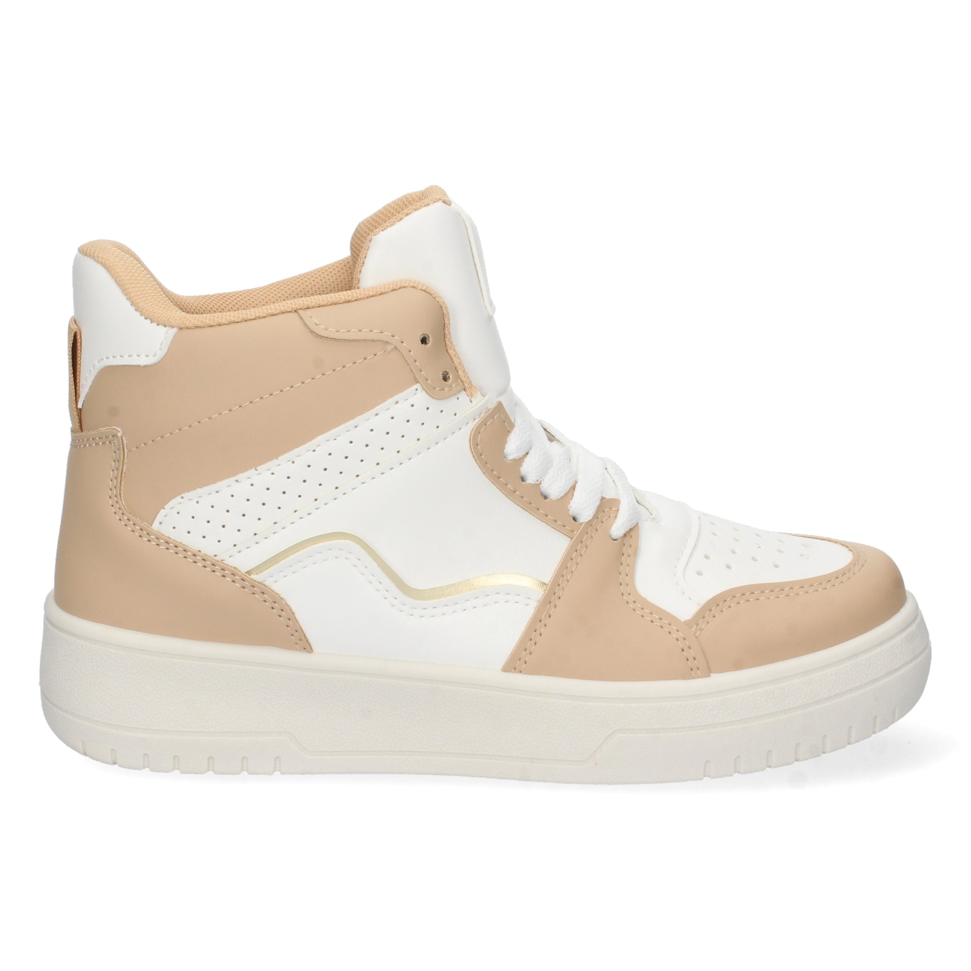 Zapatilla Abotinada  Kaki Casual para Mujer