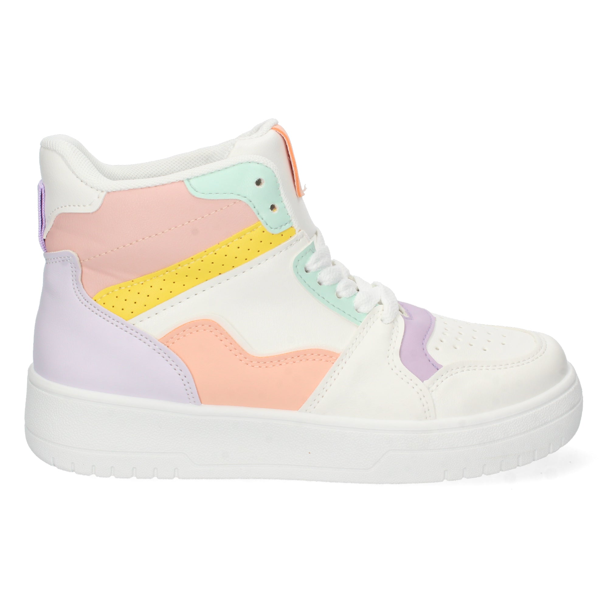Zapatilla Abotinada Lila Casual para Mujer