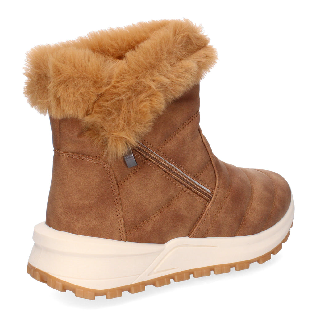 Botines De Invierno planos de Pelo Para Mujer