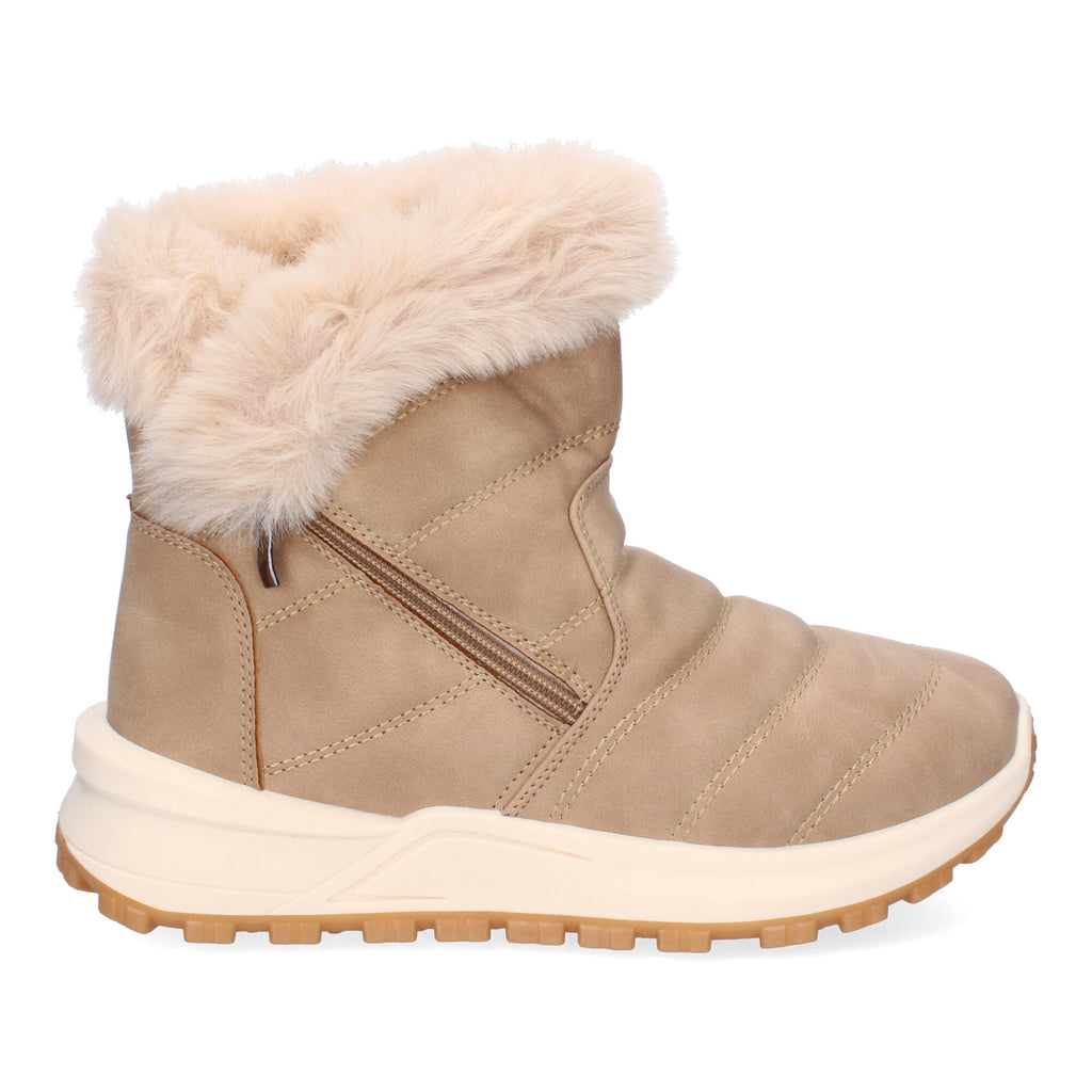 Botines De Invierno planos de Pelo Para Mujer