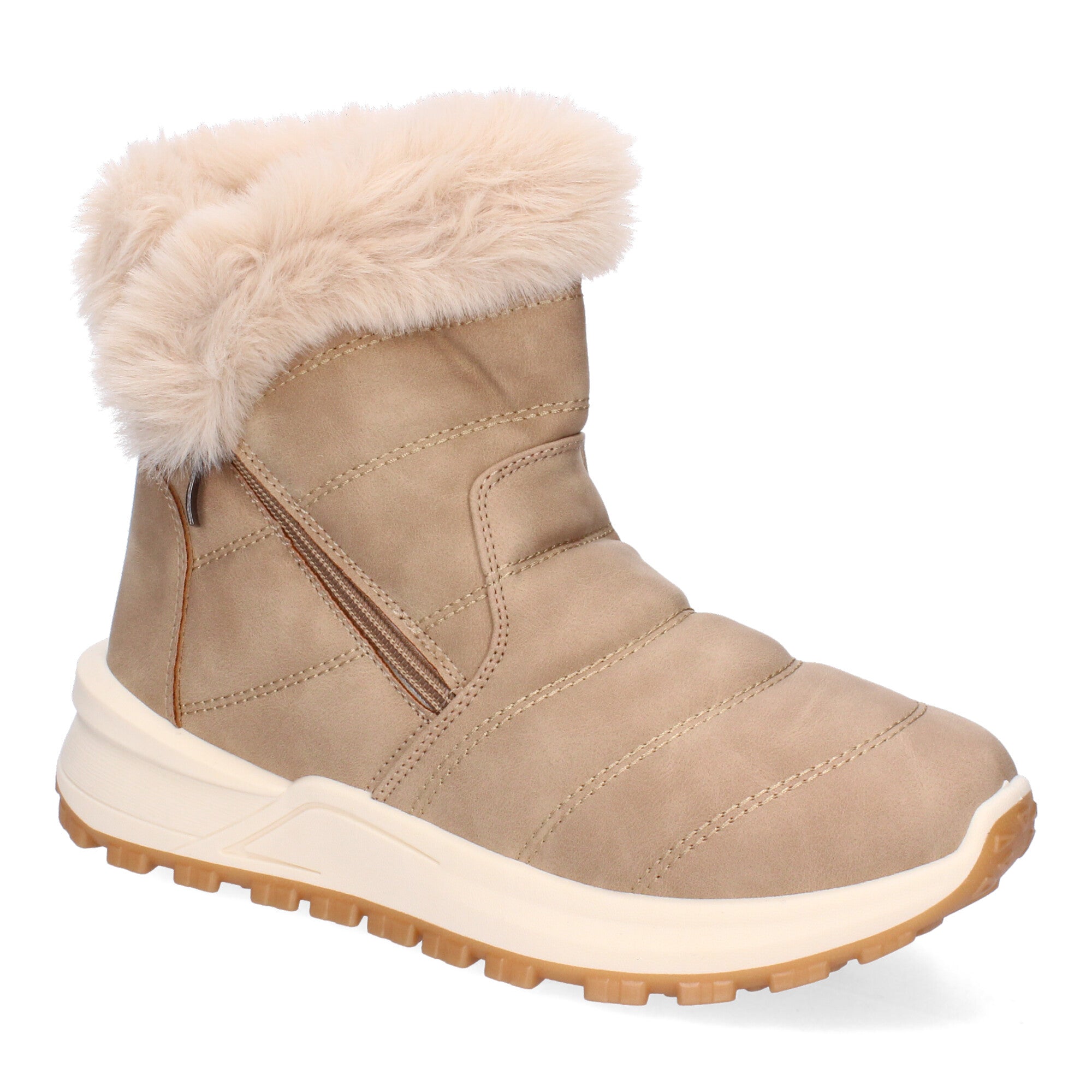 Botines De Invierno planos de Pelo Para Mujer