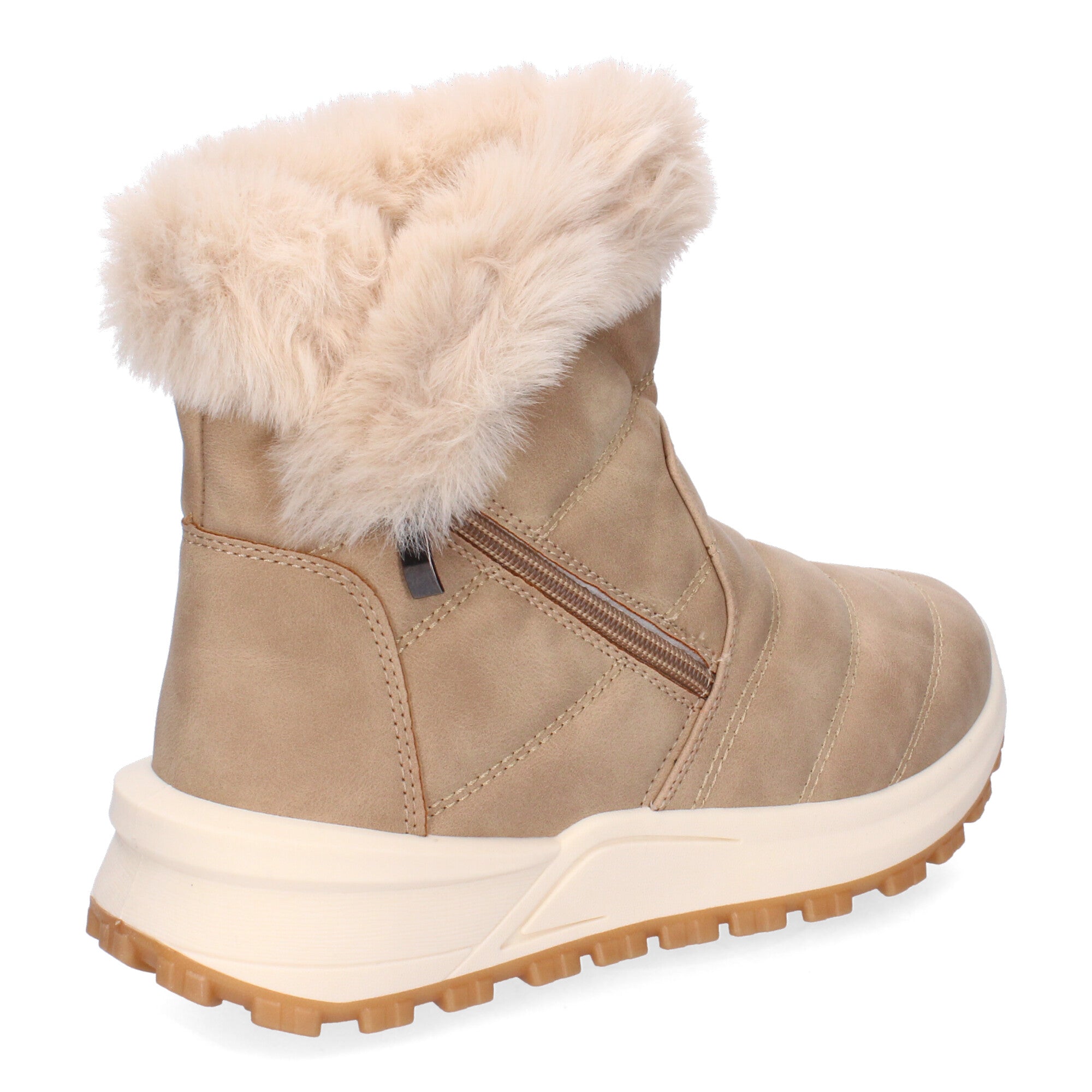 Botines De Invierno planos de Pelo Para Mujer