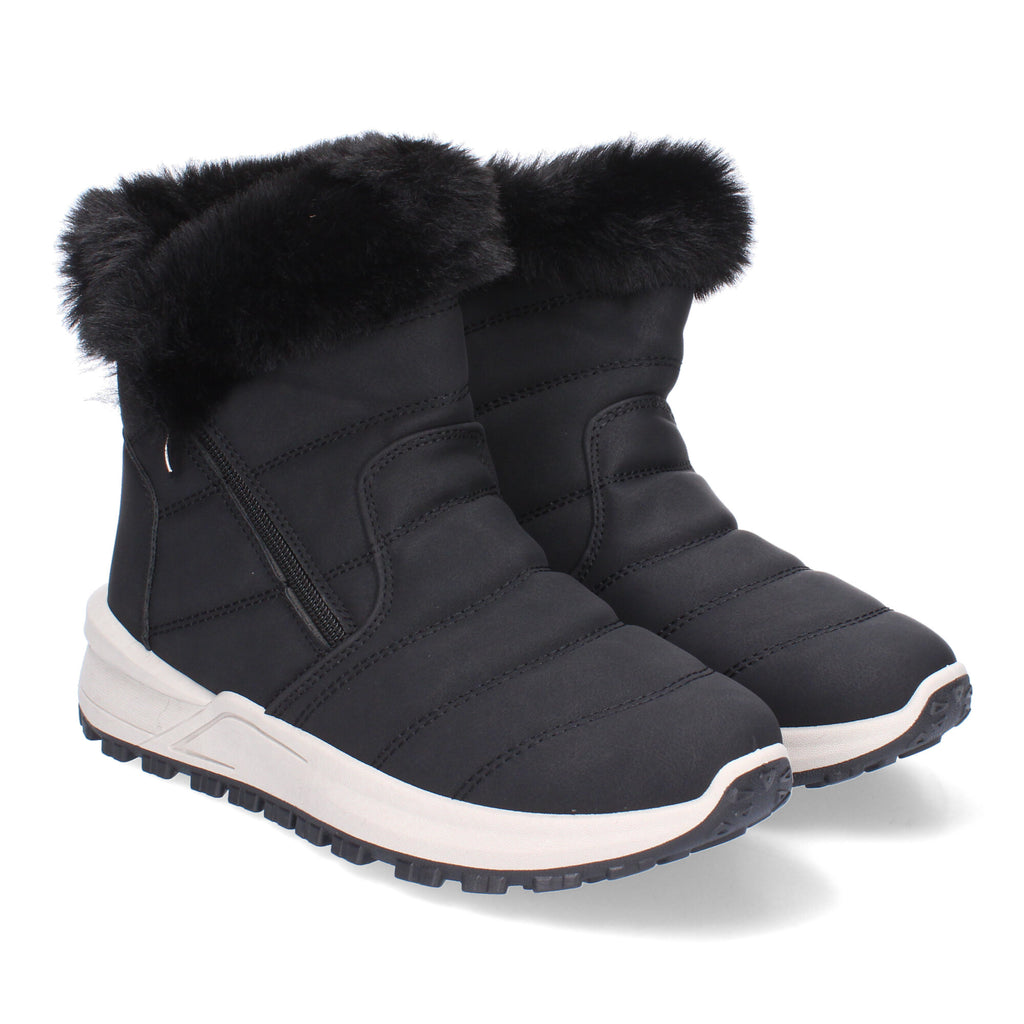 Botines De Invierno planos de Pelo Para Mujer