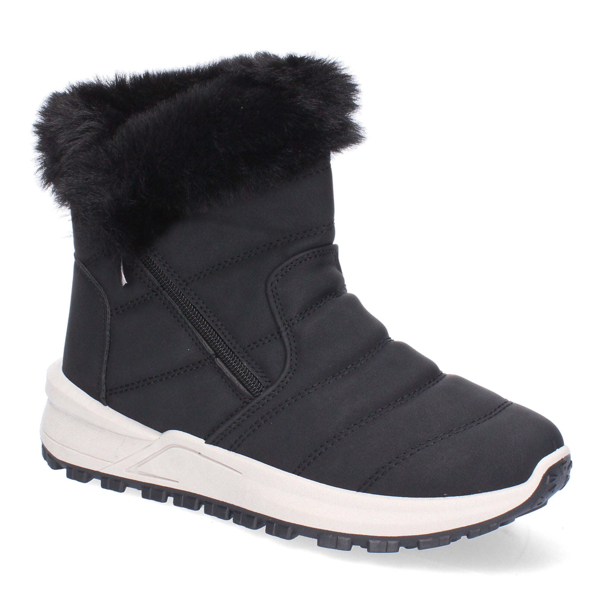 Botines De Invierno planos de Pelo Para Mujer
