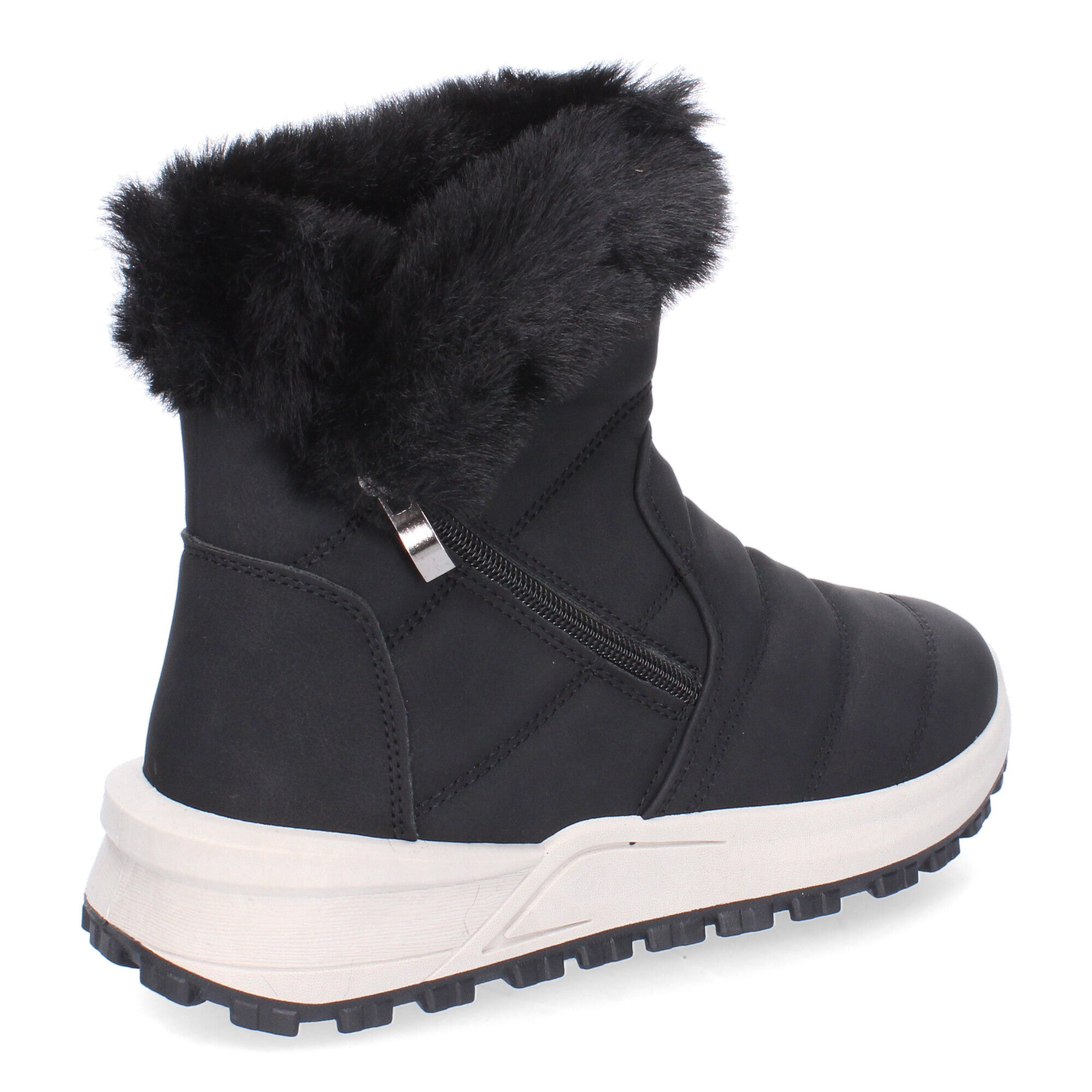 Botines De Invierno planos de Pelo Para Mujer
