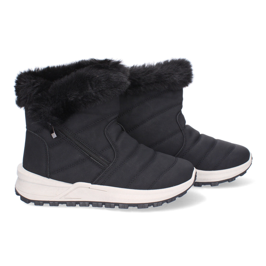 Botines De Invierno planos de Pelo Para Mujer