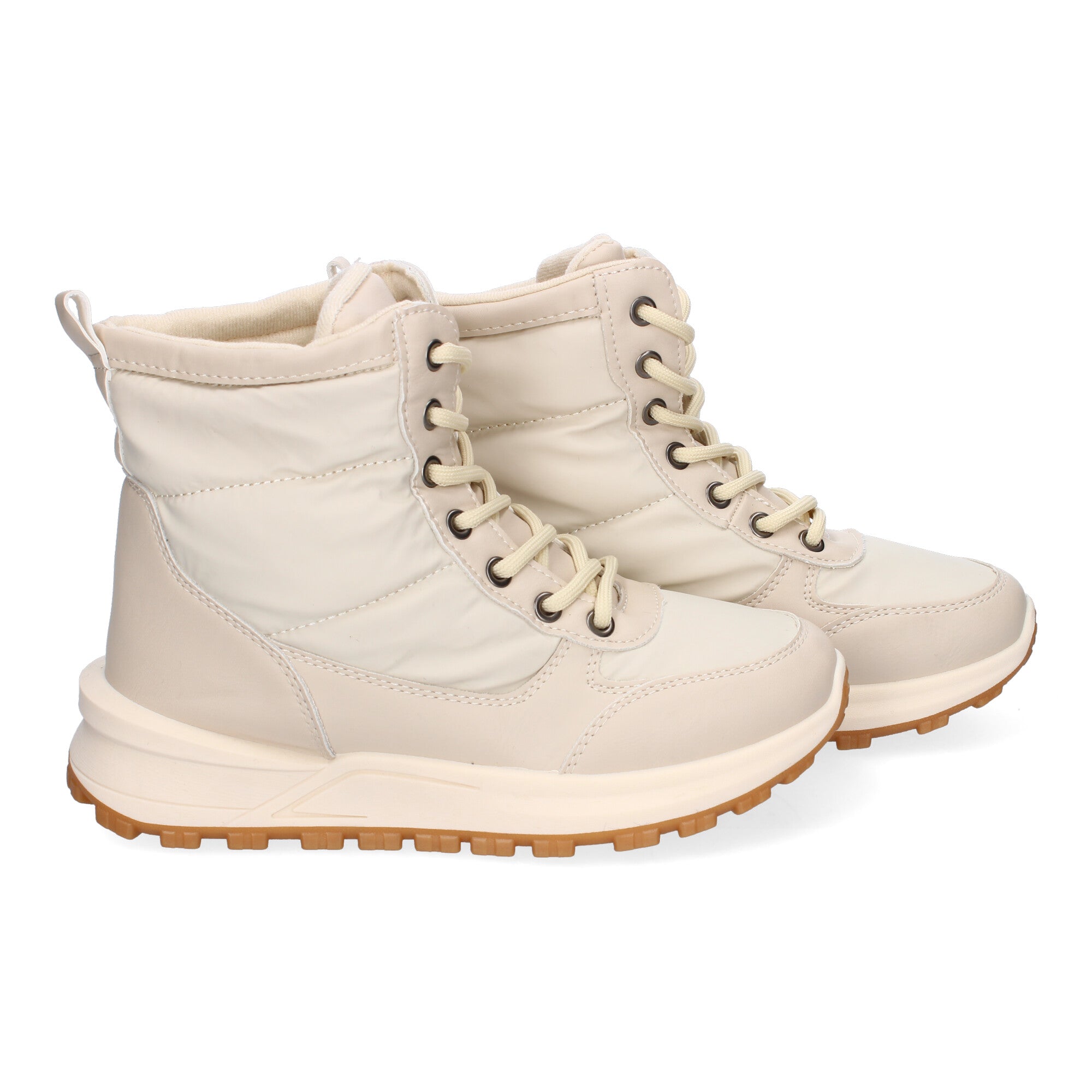 Botines Planos Acolchados Para Mujer