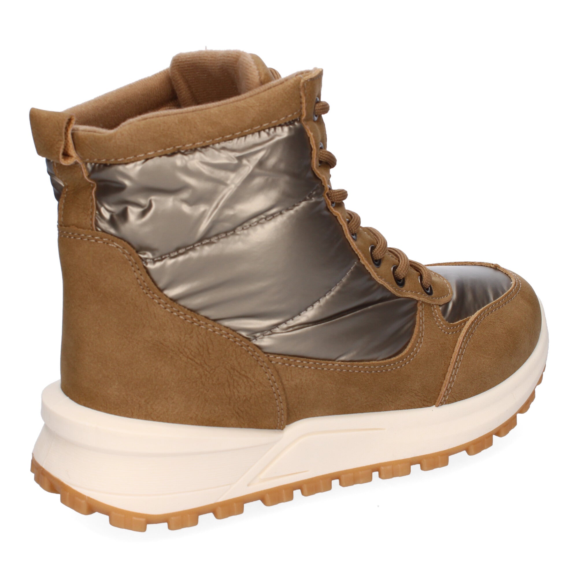 Botines Planos Acolchados Para Mujer