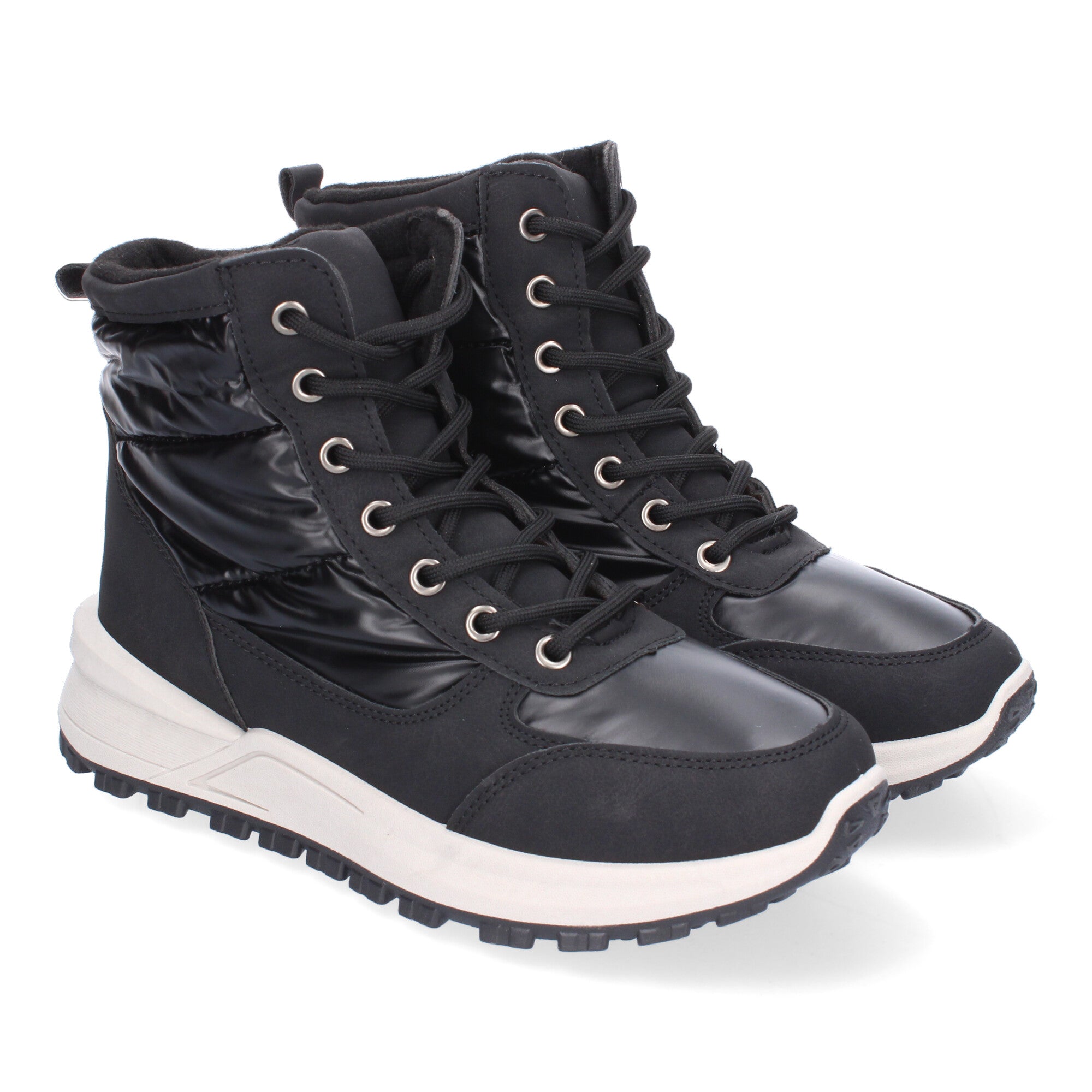 Botines Planos Acolchados Para Mujer