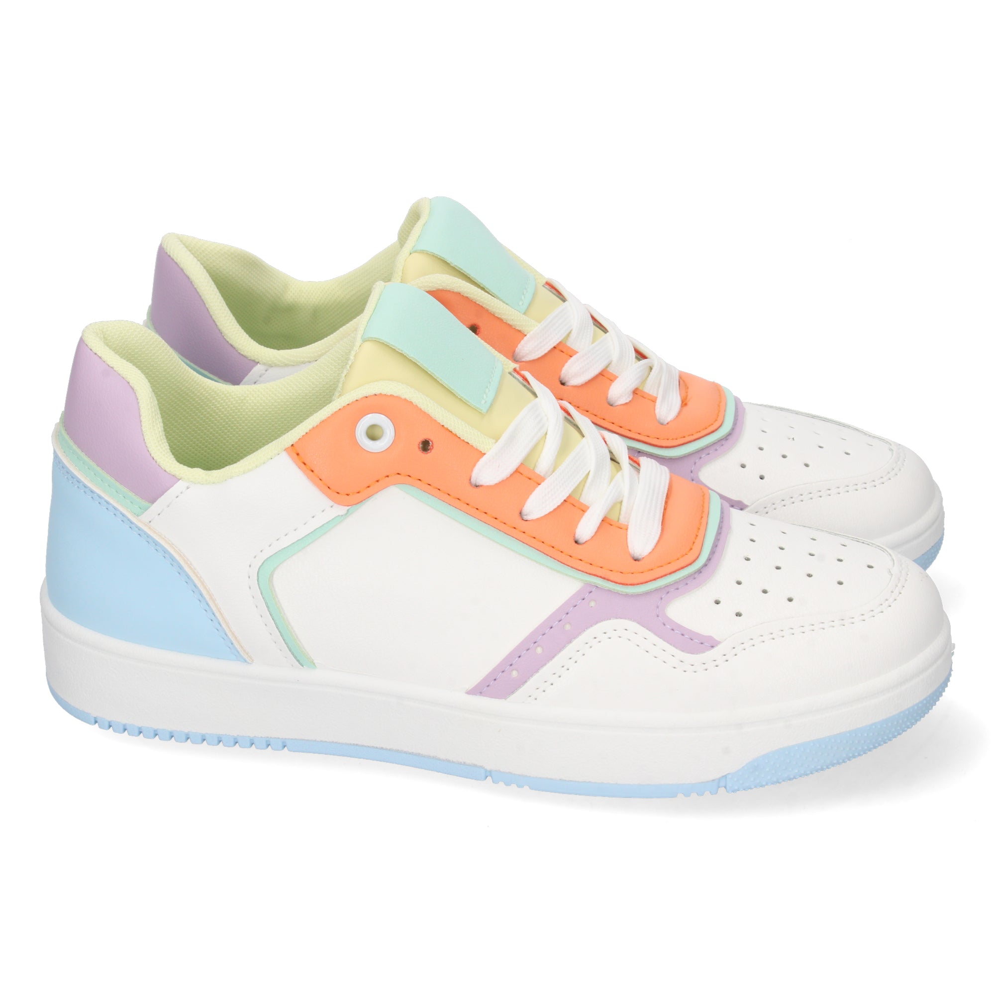 Zapatilla Plana Multicolor Comodas para Mujer