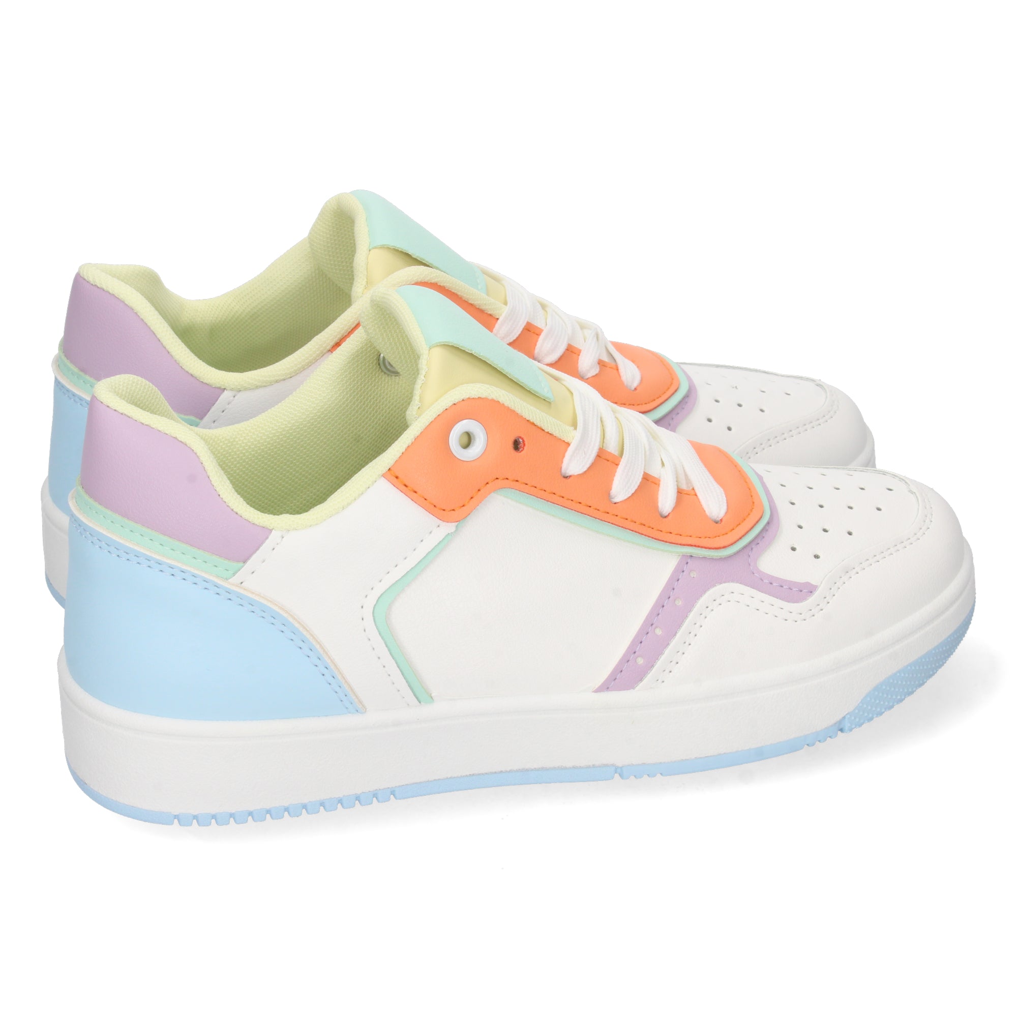 Zapatilla Plana Multicolor Comodas para Mujer