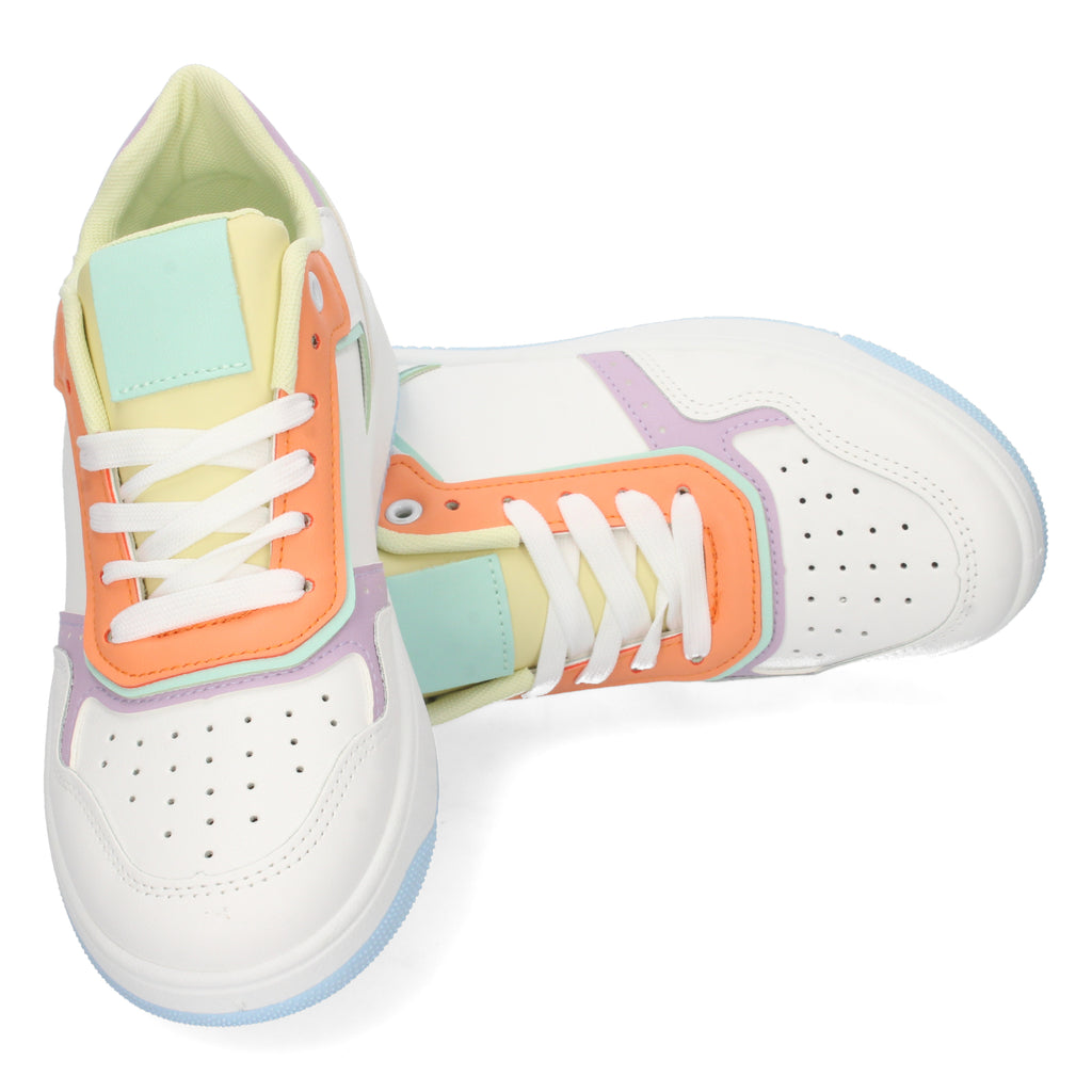 Zapatilla Plana Multicolor Comodas para Mujer