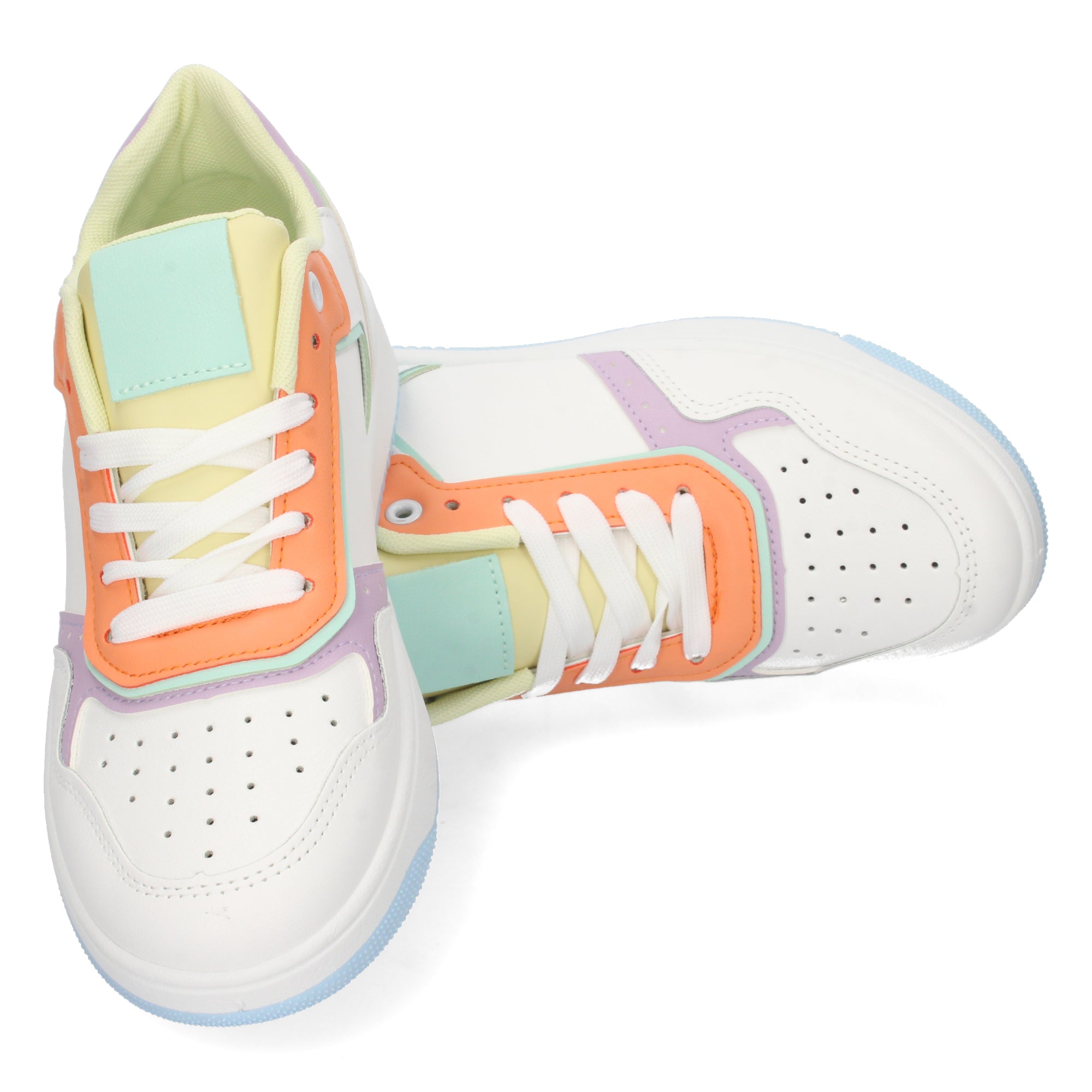 Zapatilla Plana Multicolor Comodas para Mujer