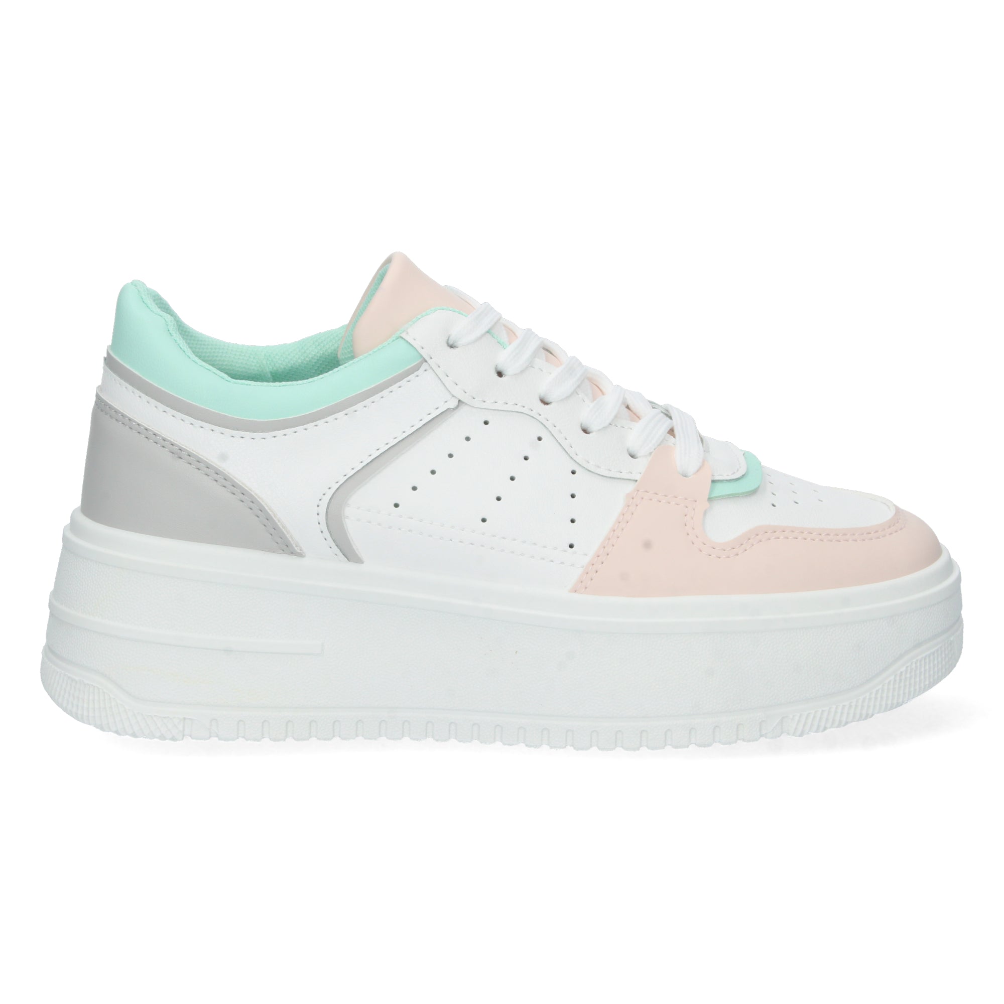 Zapatilla Plataforma Multicolor Comodas para Mujer