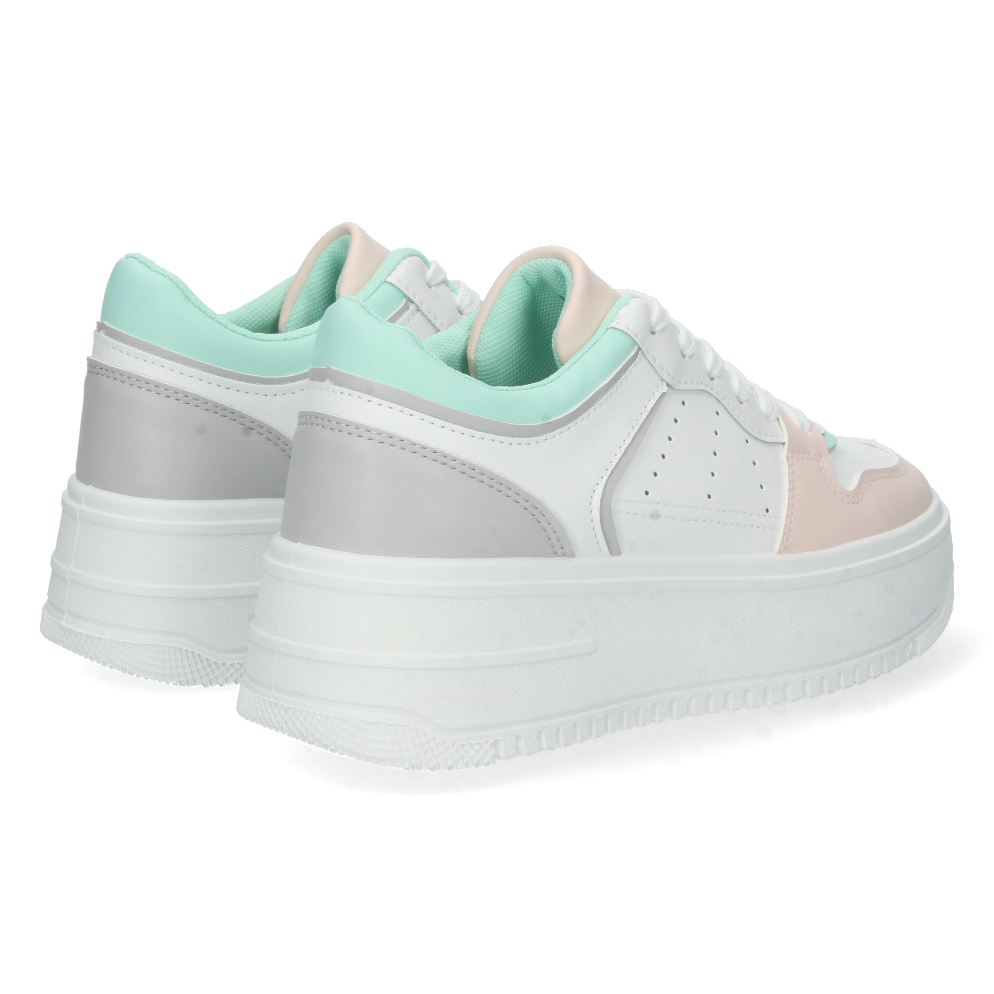 Zapatilla Plataforma Multicolor Comodas para Mujer