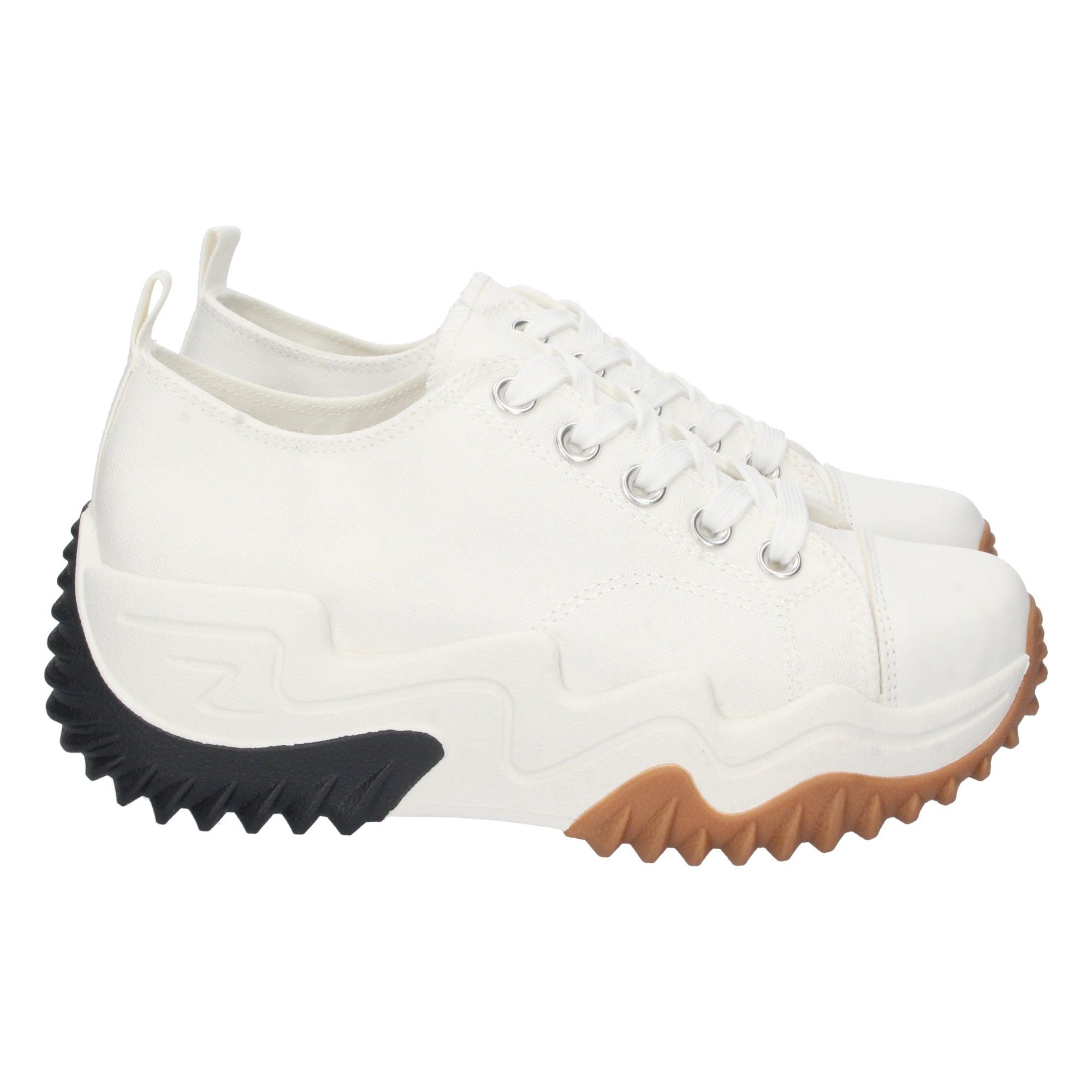 Zapatilla Plataforma Blancas Comodas para Mujer