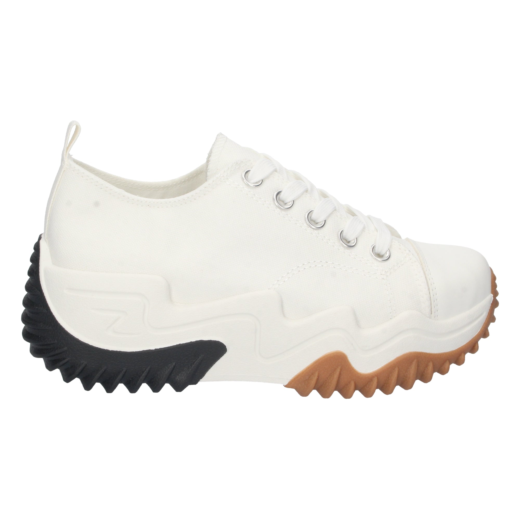 Zapatilla Plataforma Blancas Comodas para Mujer