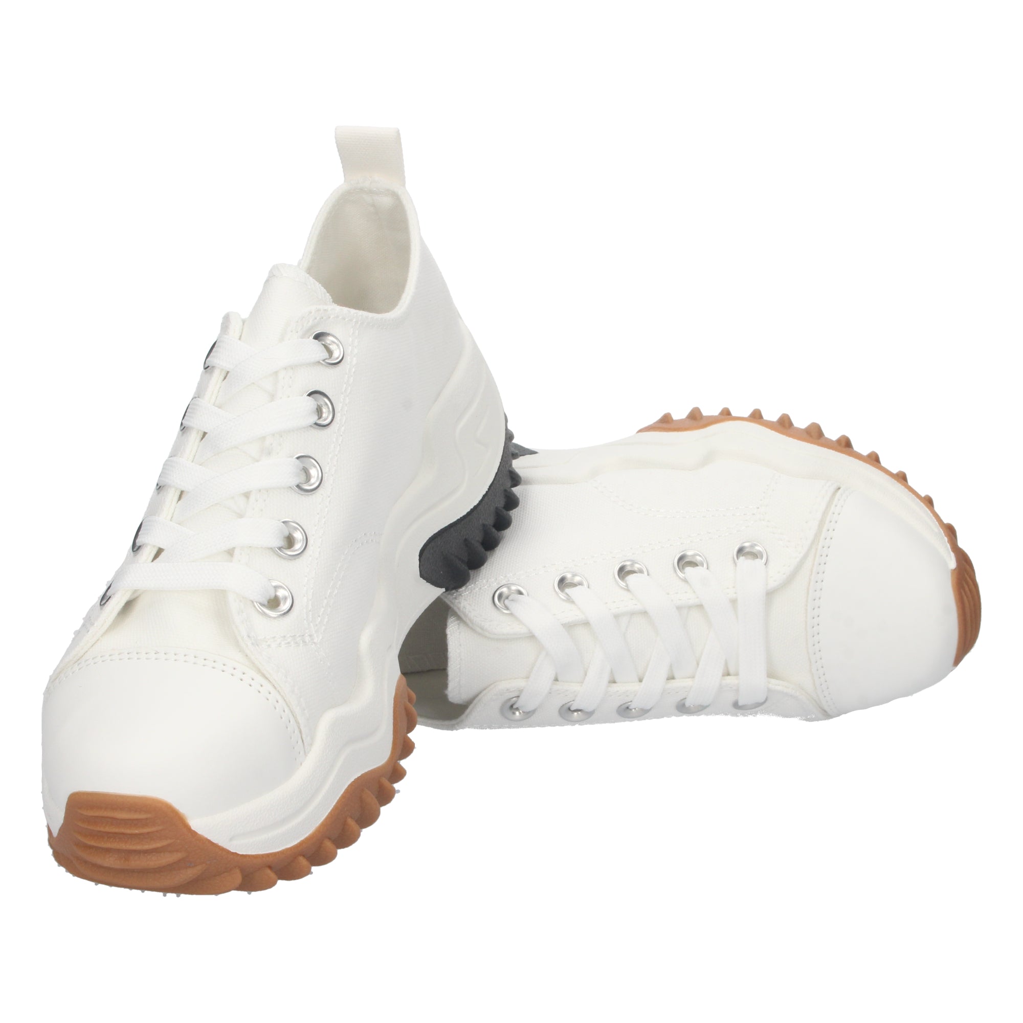 Zapatilla Plataforma Blancas Comodas para Mujer