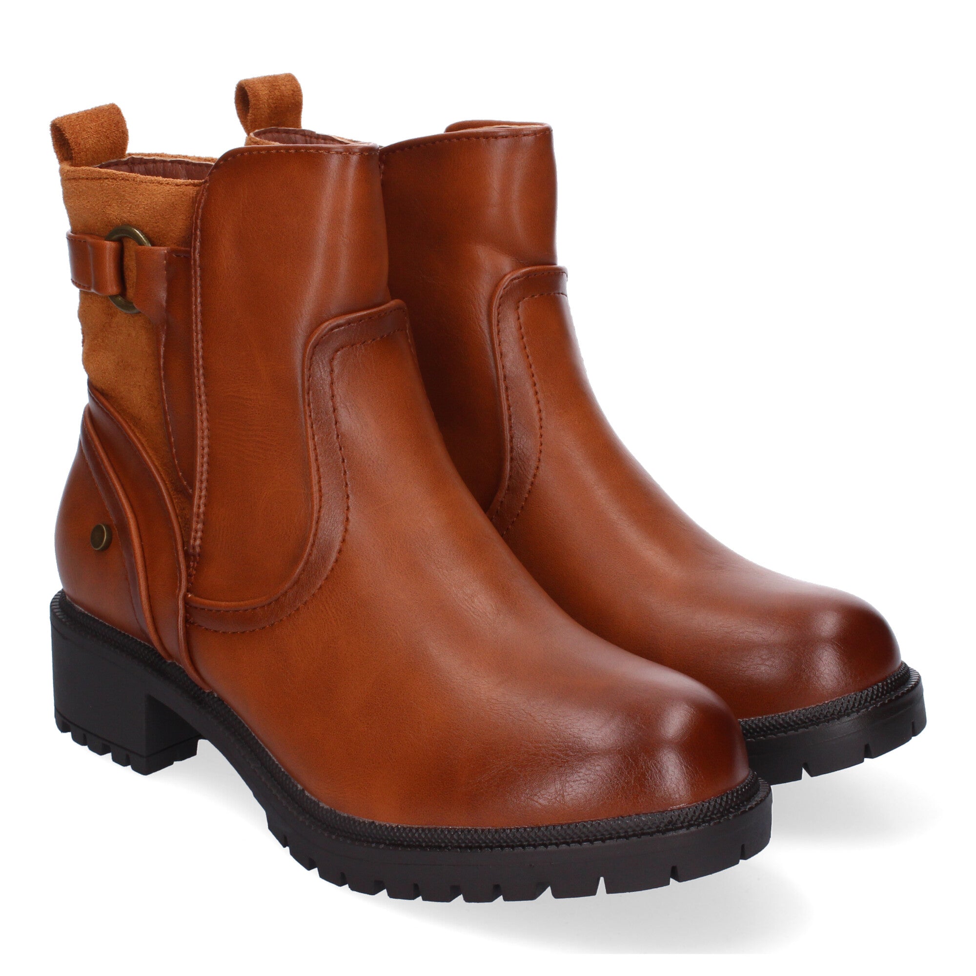 Botines de Tacón Bajo para Mujer
