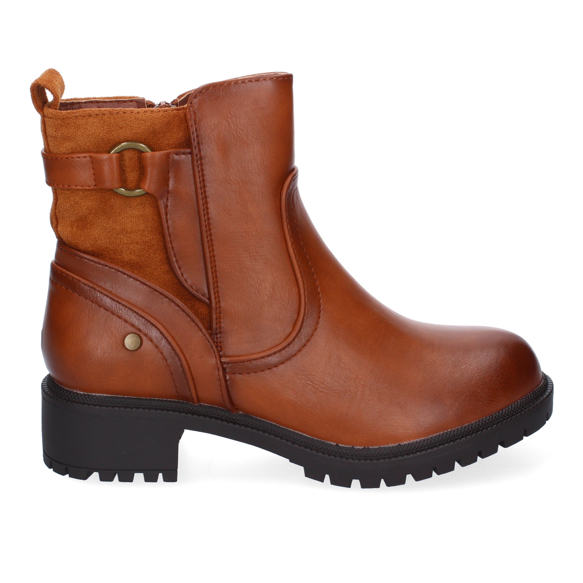 Botines de Tacón Bajo para Mujer