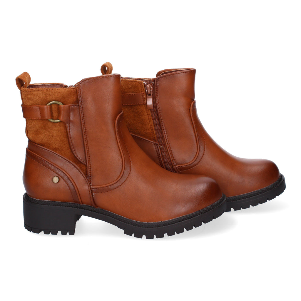 Botines de Tacón Bajo para Mujer