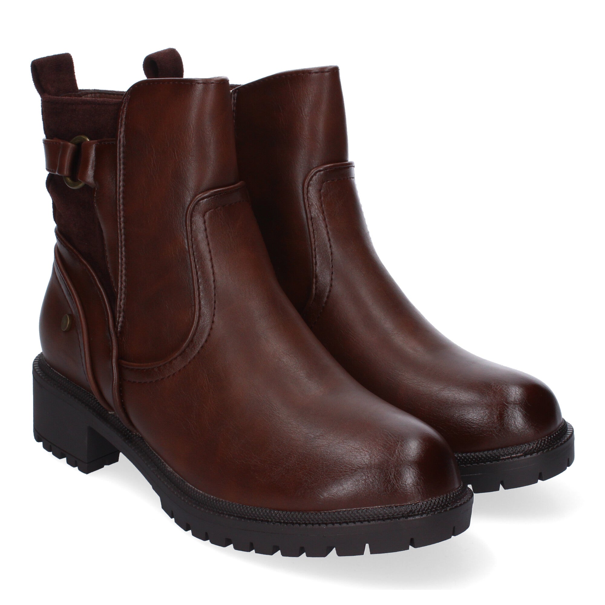 Botines de Tacón Bajo para Mujer