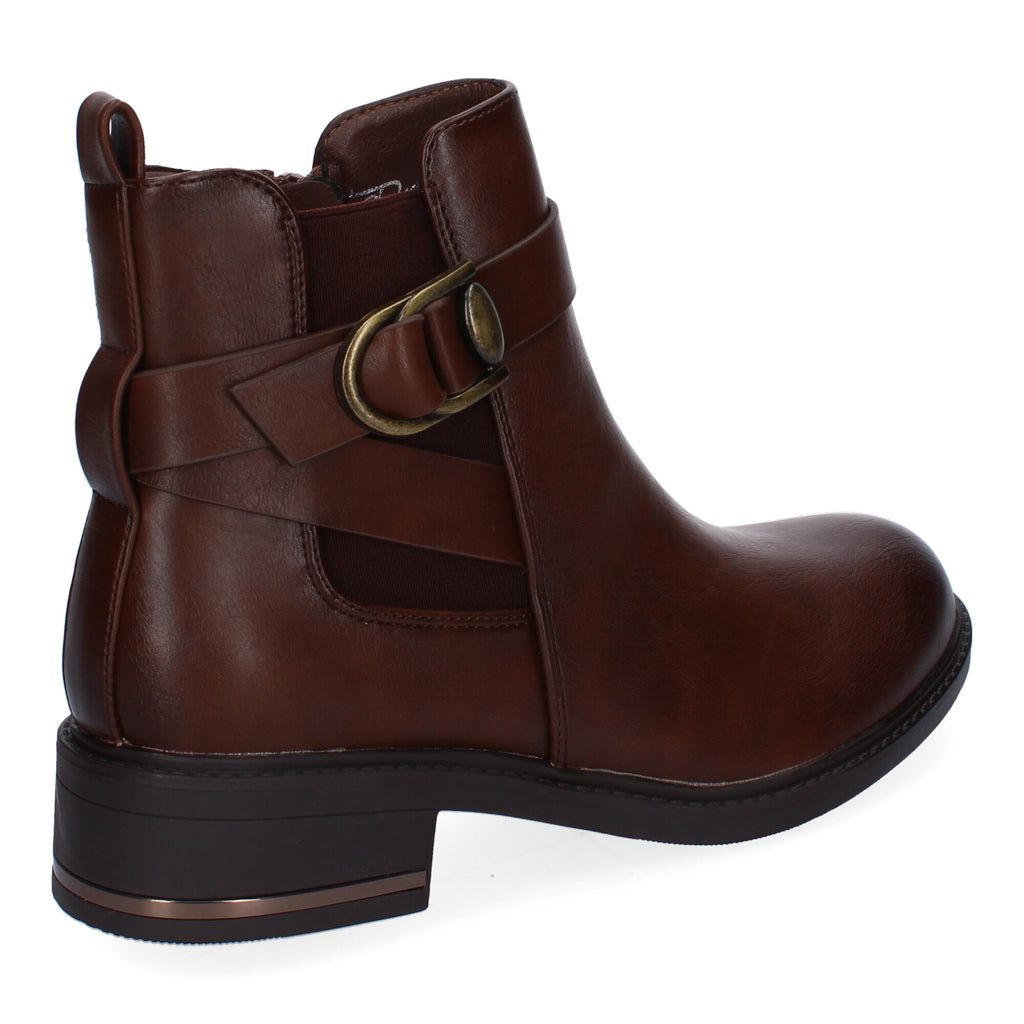 Botines de Tacón Bajo para Mujer