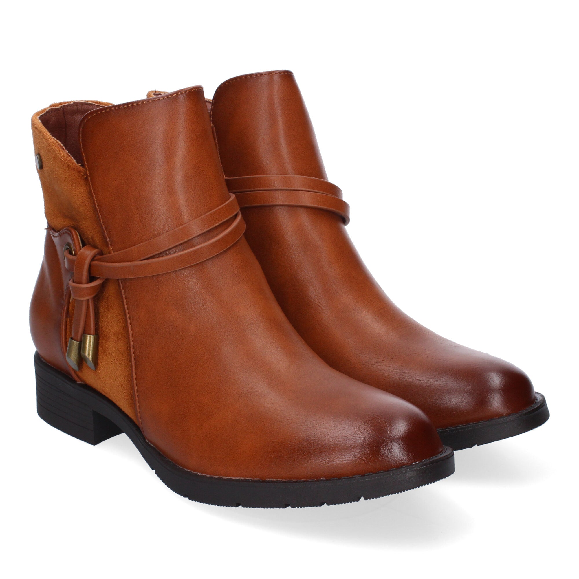 Botines de Mujer con Correa Decorativa  Comodos y Elegantes