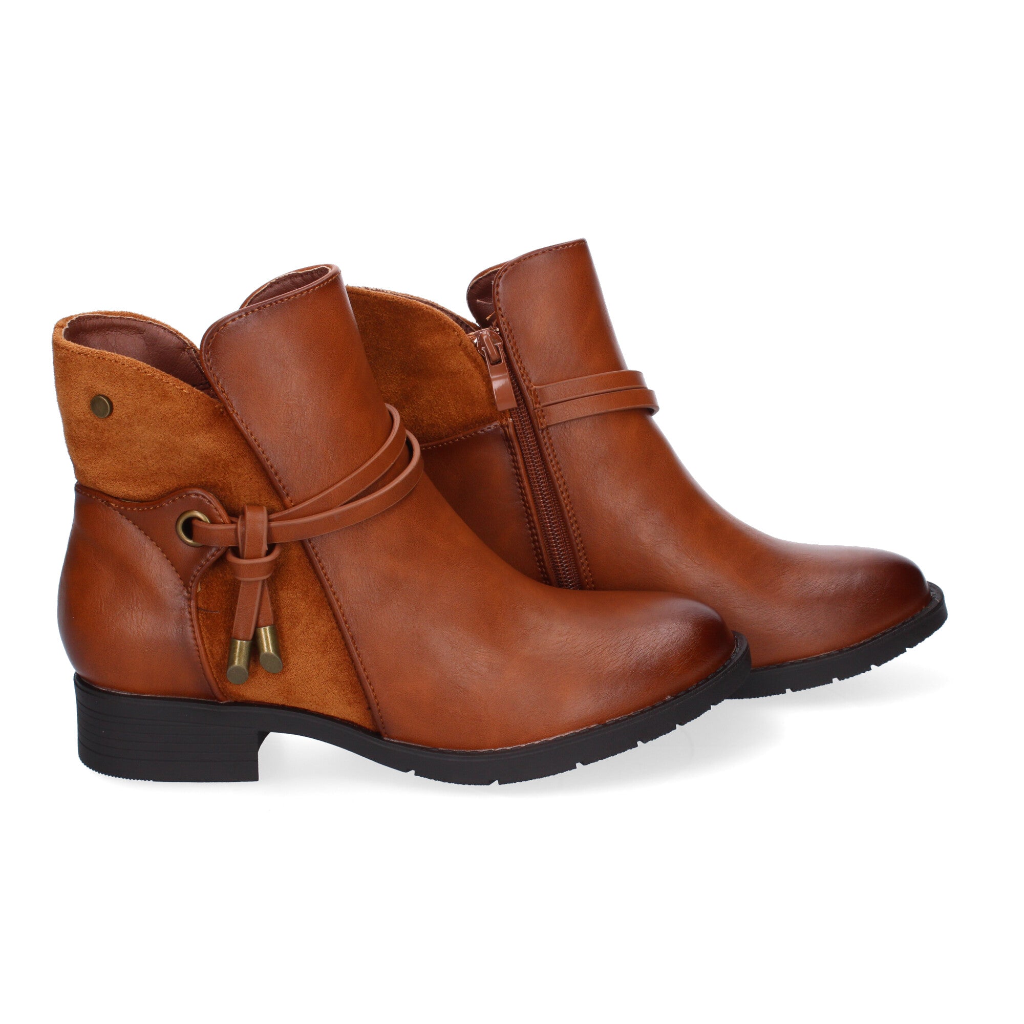 Botines de Mujer con Correa Decorativa  Comodos y Elegantes