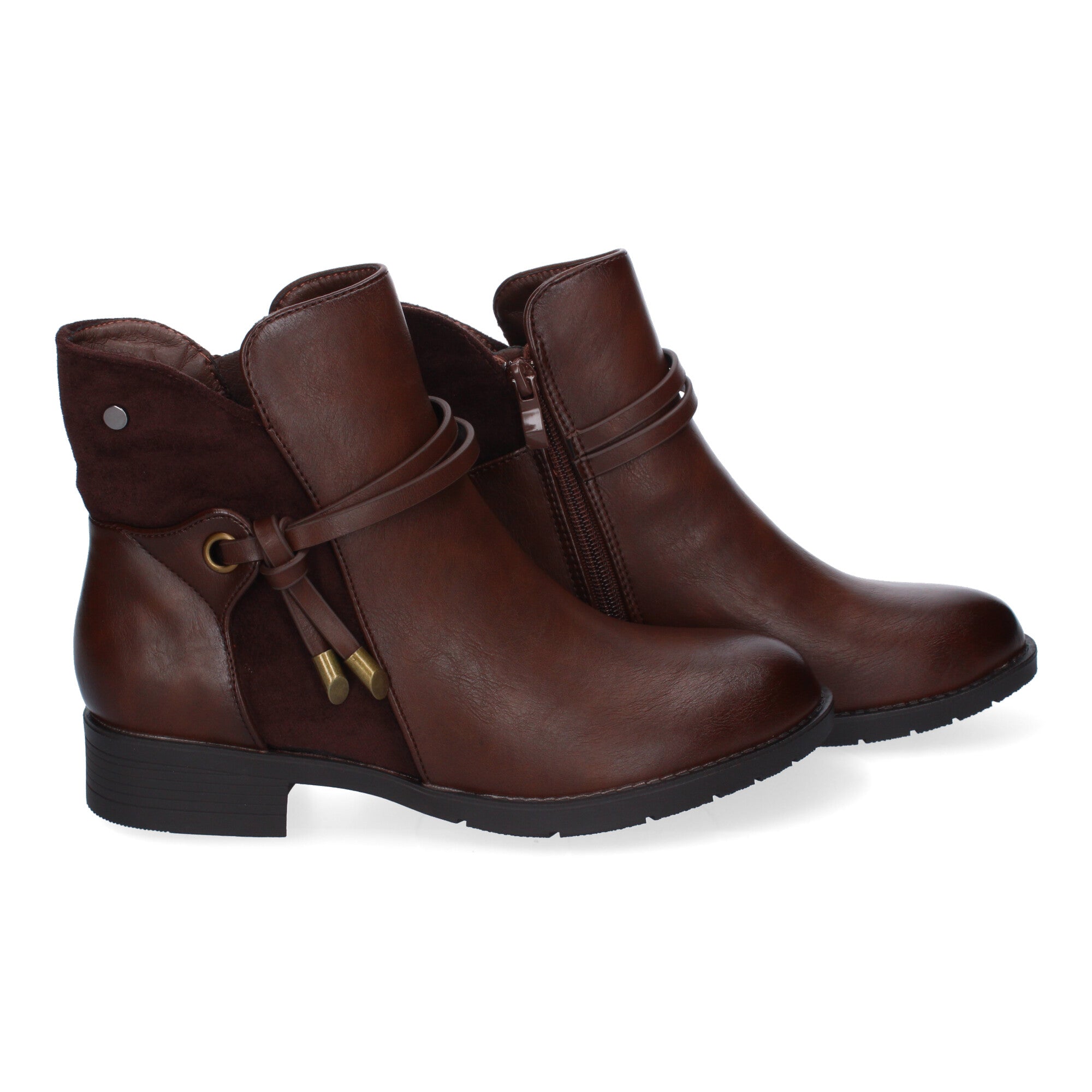 Botines para Mujer con Correa Decorativa Comodos y Elegantes