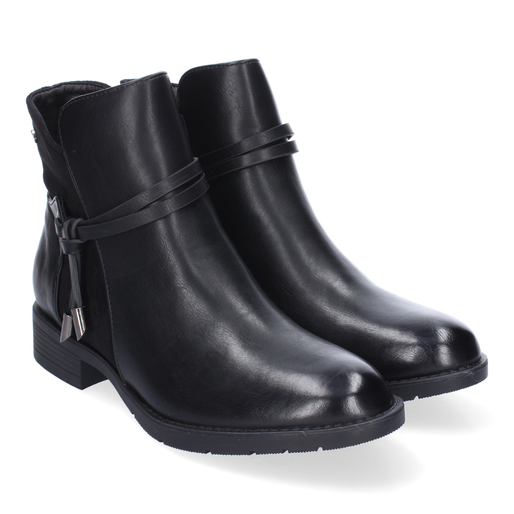 Botines para Mujer con Correa Decorativa Comodos y Elegantes