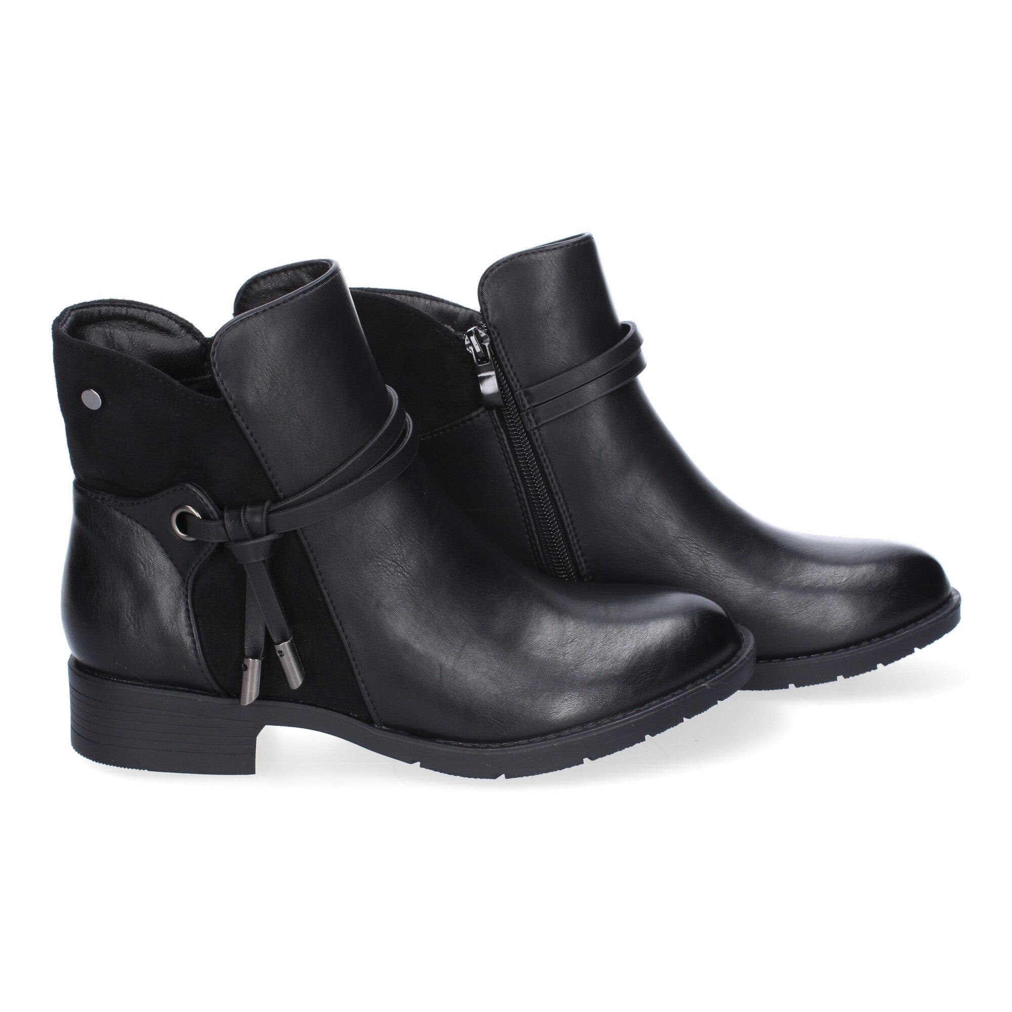 Botines para Mujer con Correa Decorativa Comodos y Elegantes