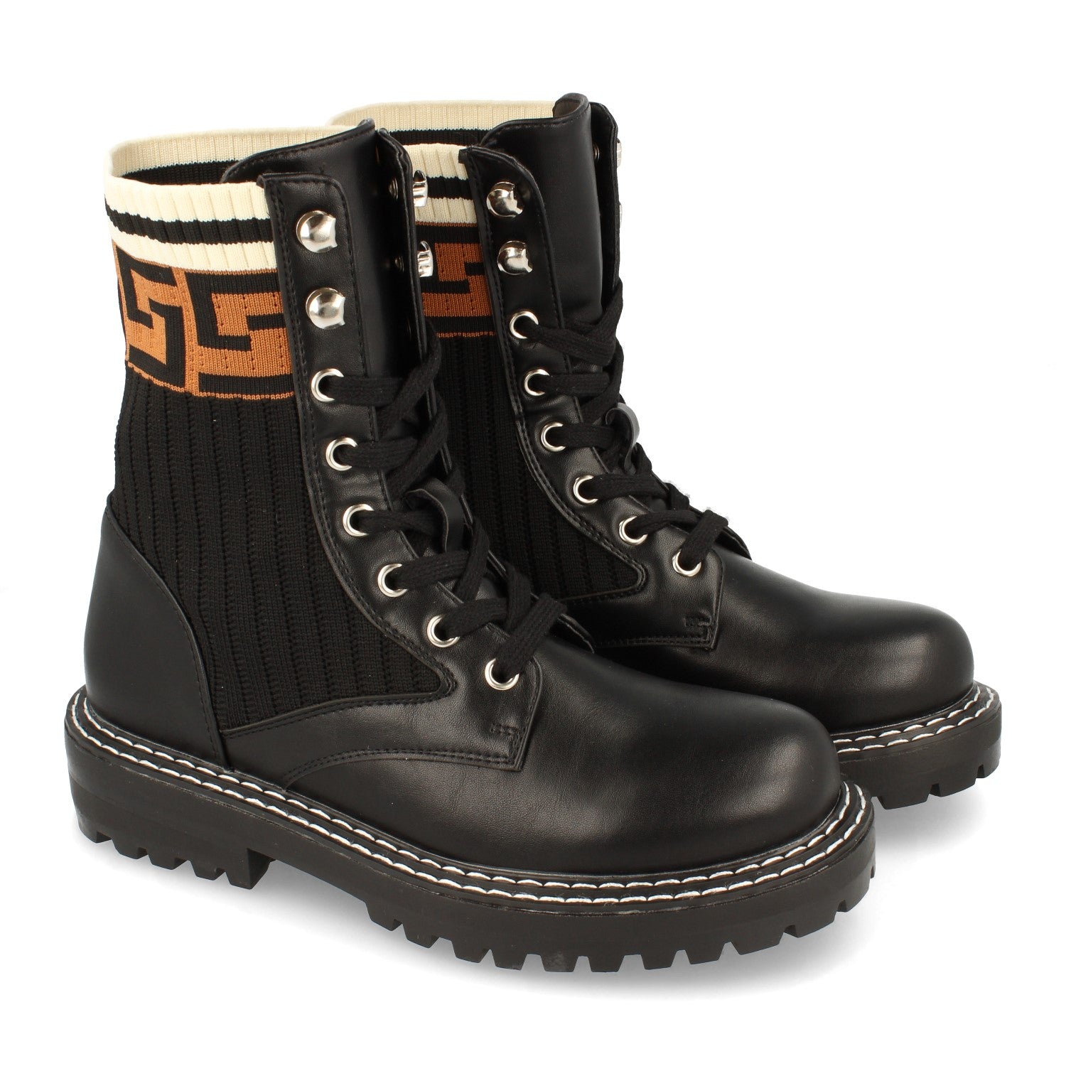 Bota Militar Rockoko Para Mujer