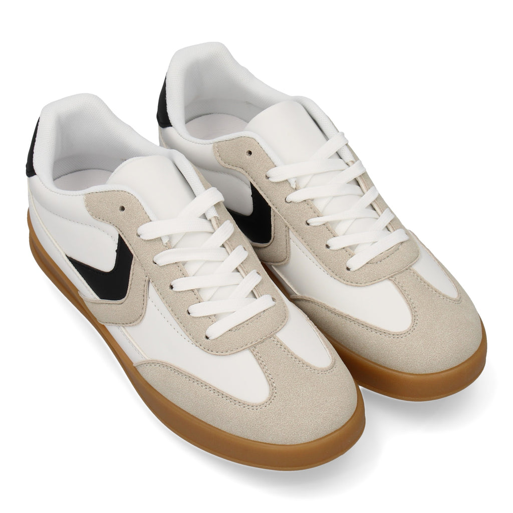 Zapatillas  Deportiva  Elegante Blanca Para Mujer